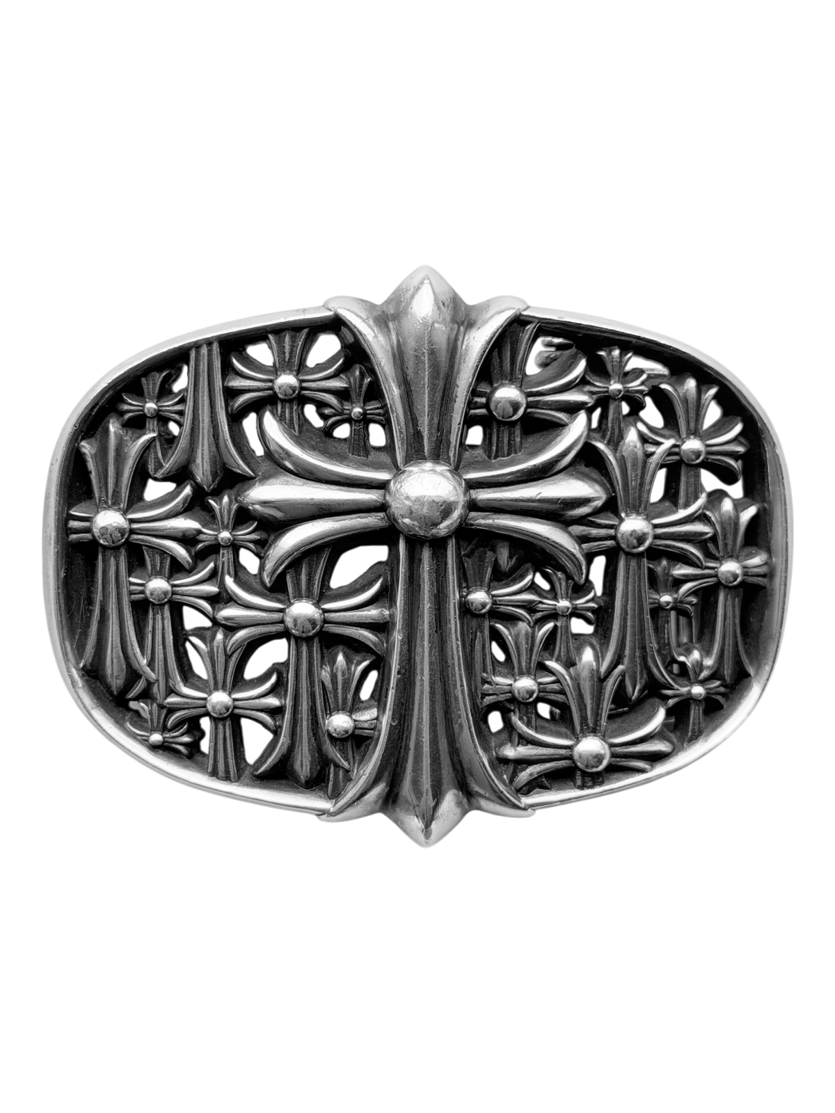 Cemetery Cross Belt Buckle