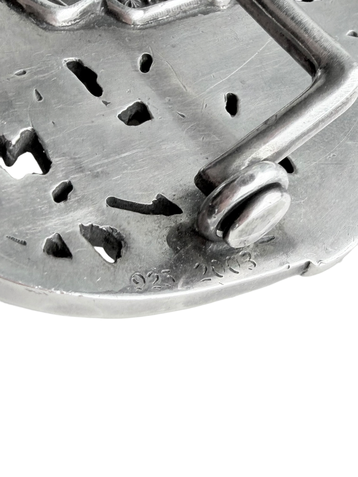 Cemetery Cross Belt Buckle
