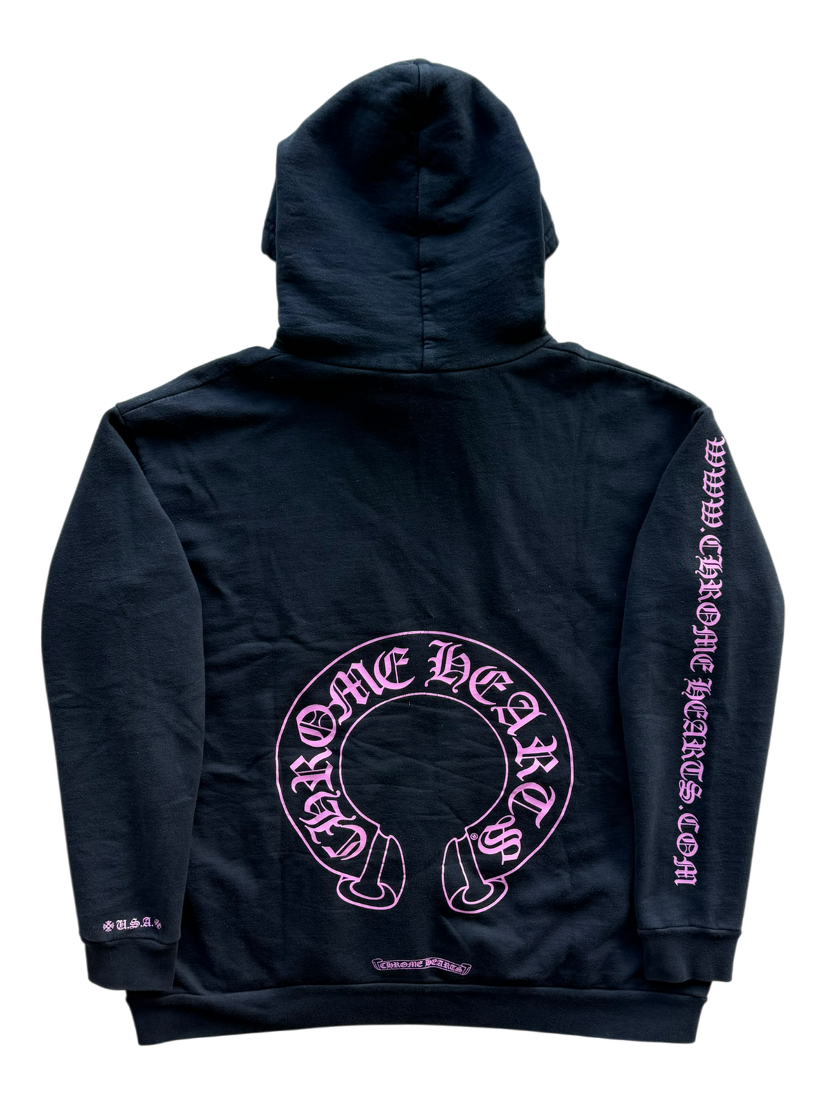 Horseshoe Hoodie Online Exclusive Black Pink
