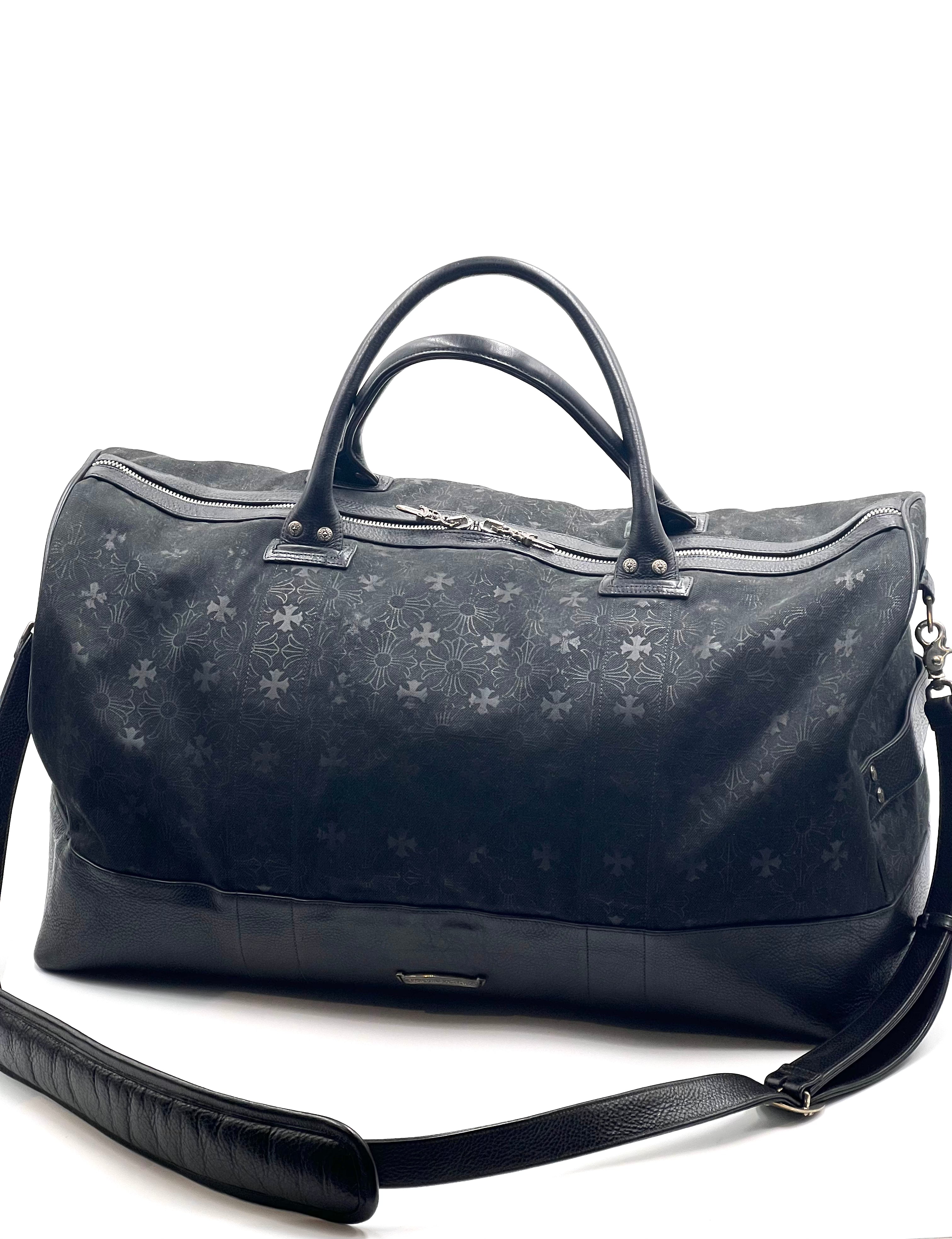 Monogram Duffle Bag Black