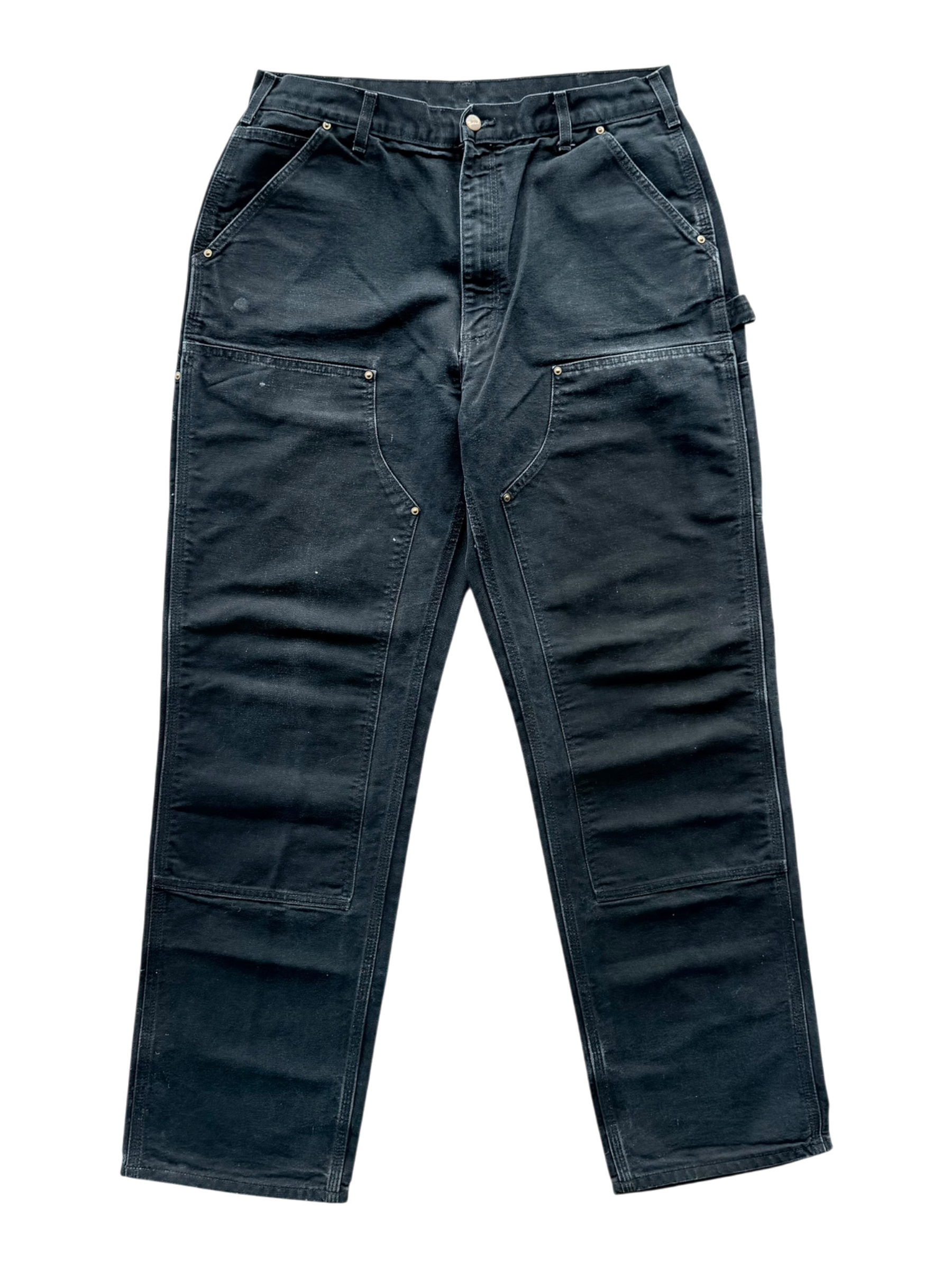 Black Vintage Carpenter Pants