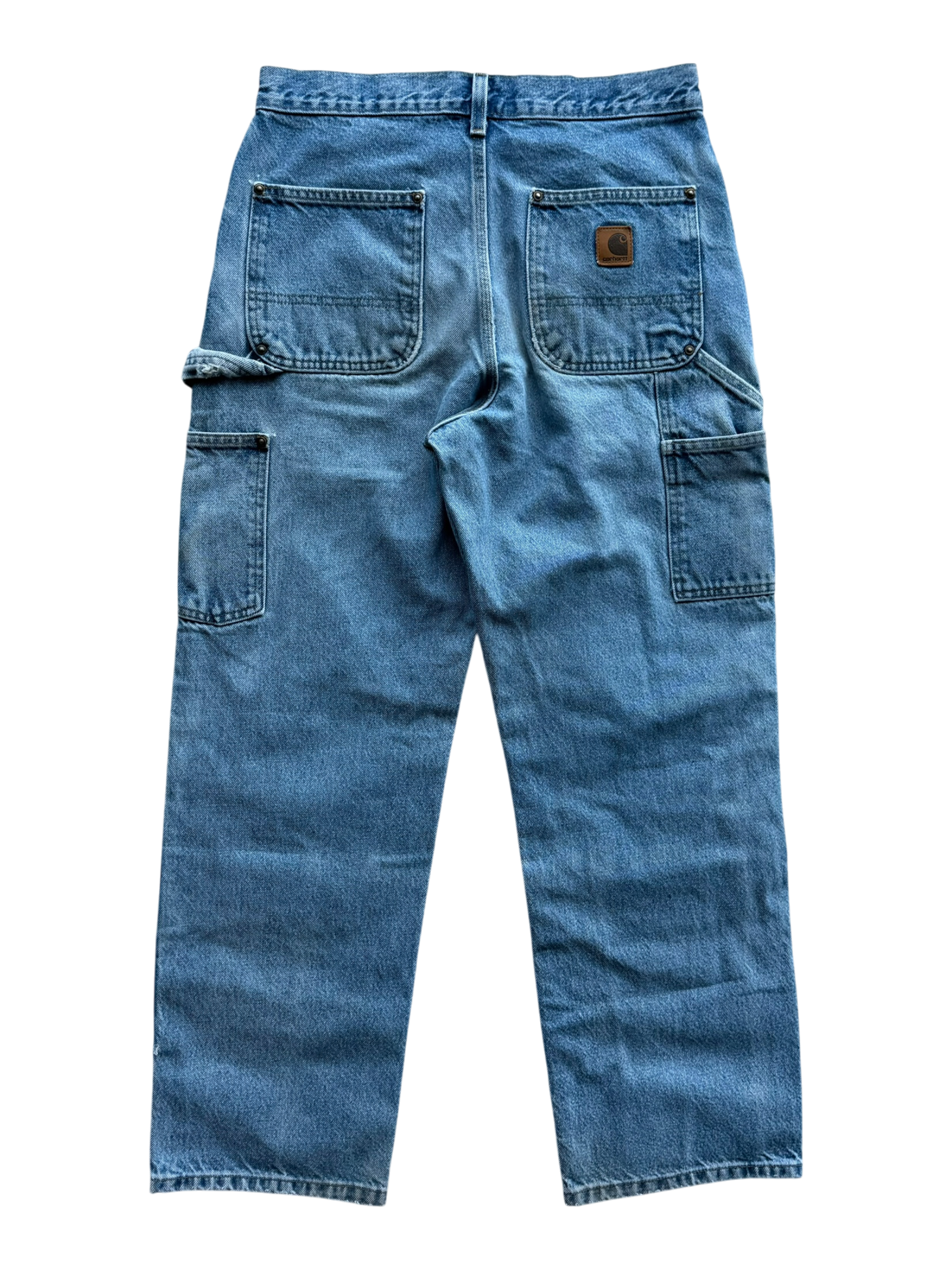 Blue Denim Vintage Carpenter Pants