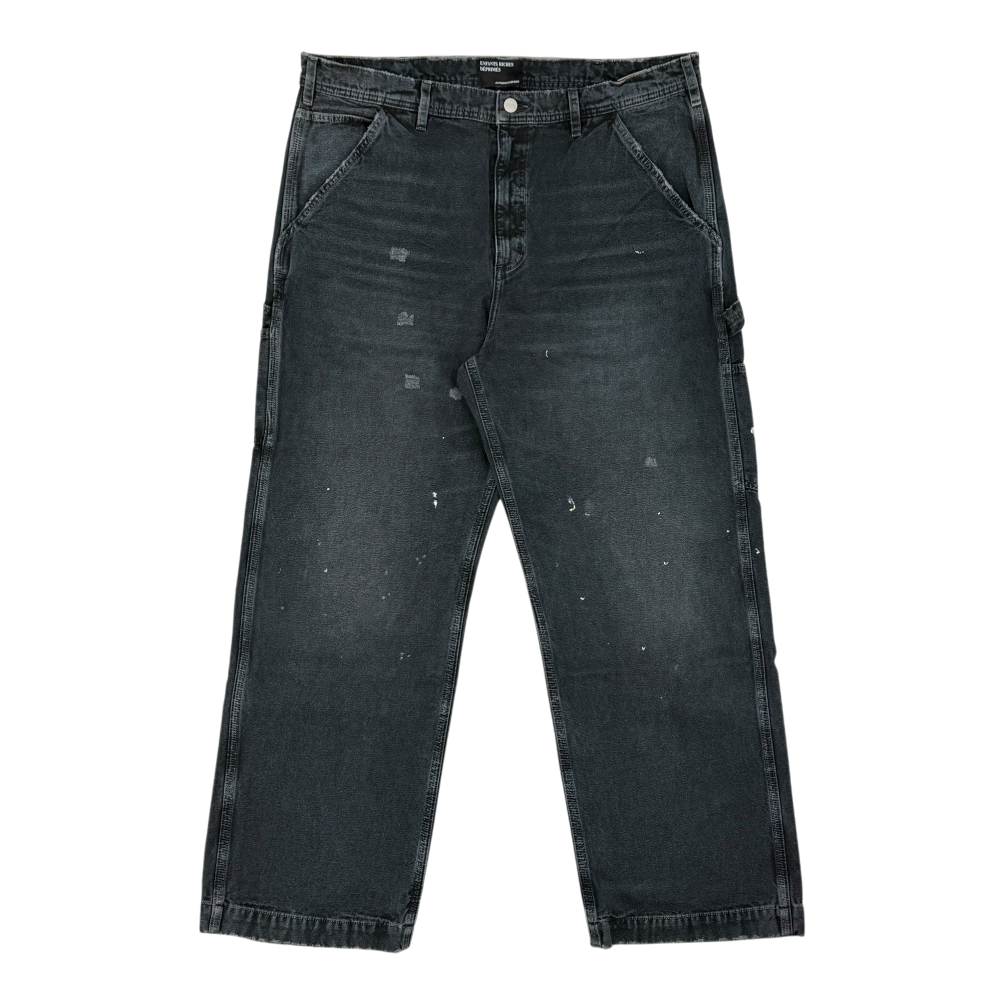 Paint Pants (Washed Black)