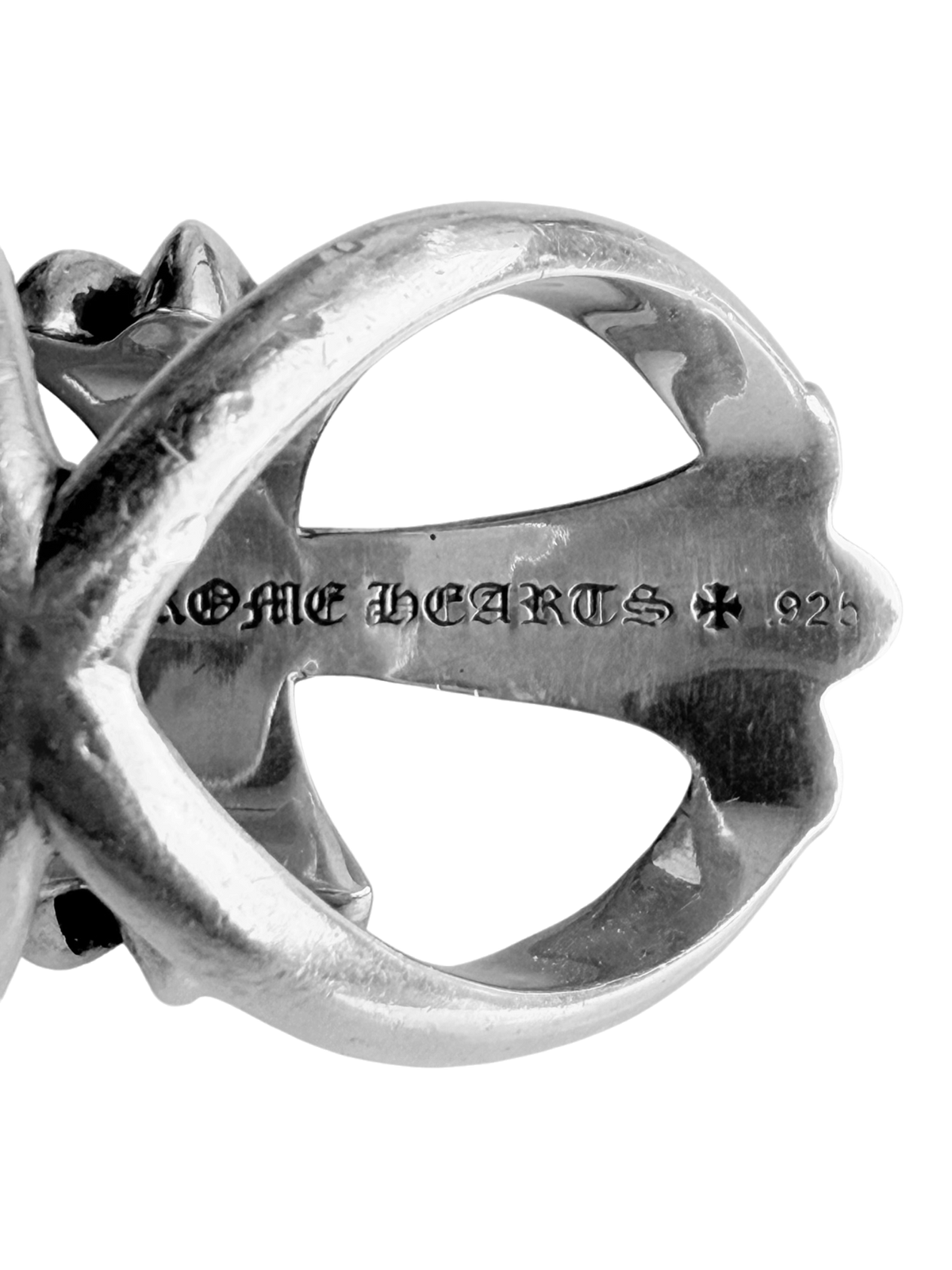 Diamond Pavé Factory Set Infinity .925 Silver Ring