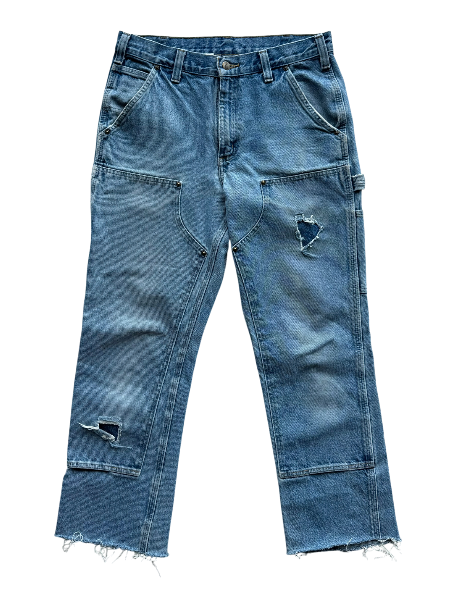 Blue Denim Vintage Carpenter Pants
