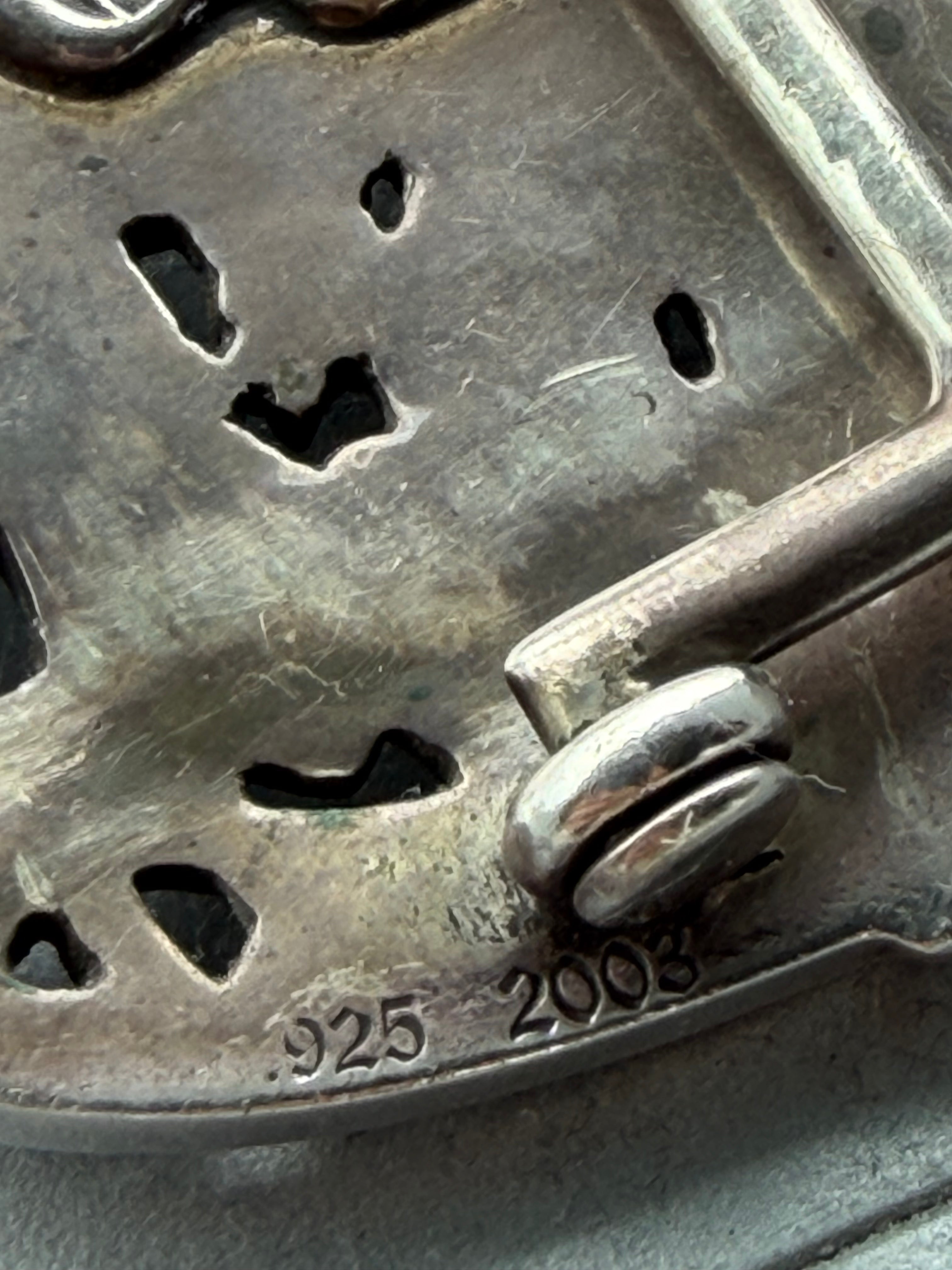 Cemetery Cross Belt Buckle