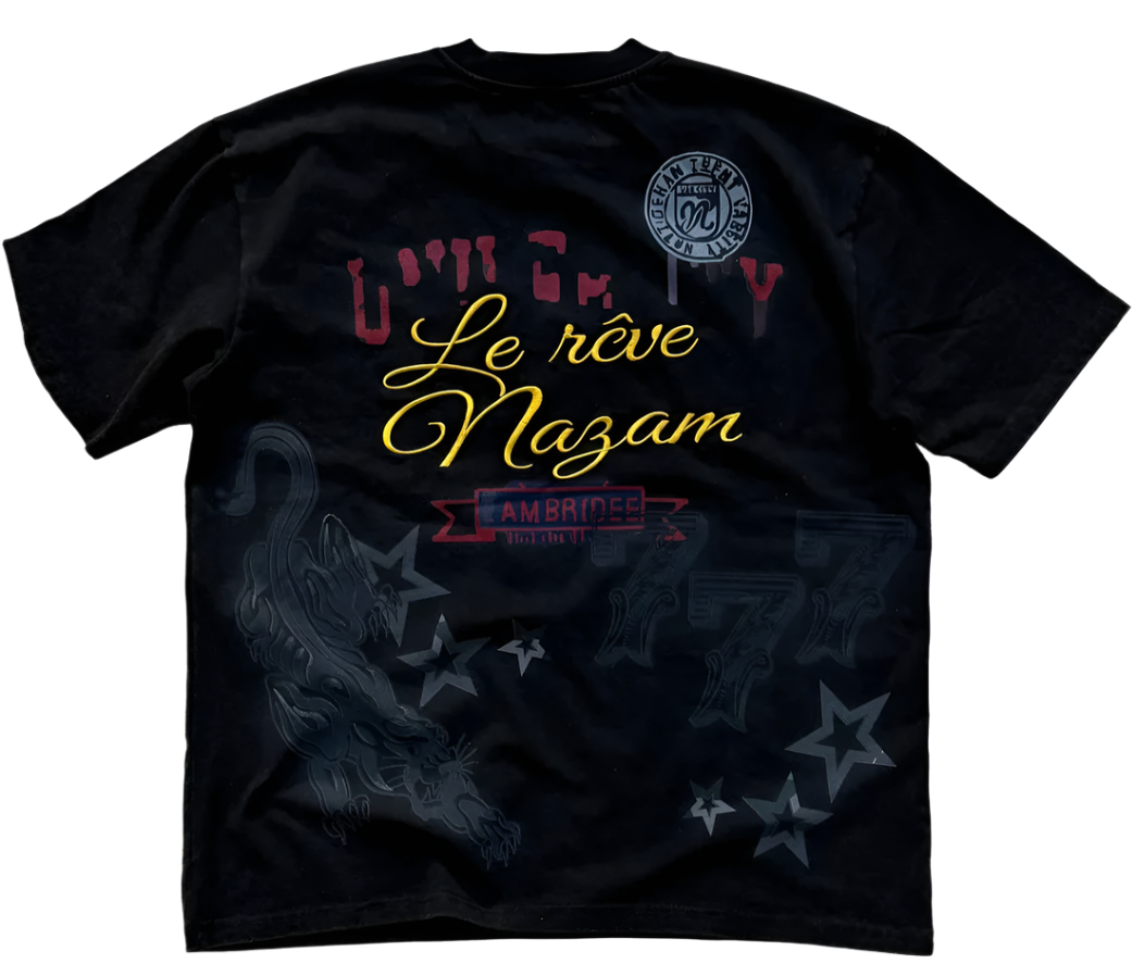 Black Vintage Artist tee