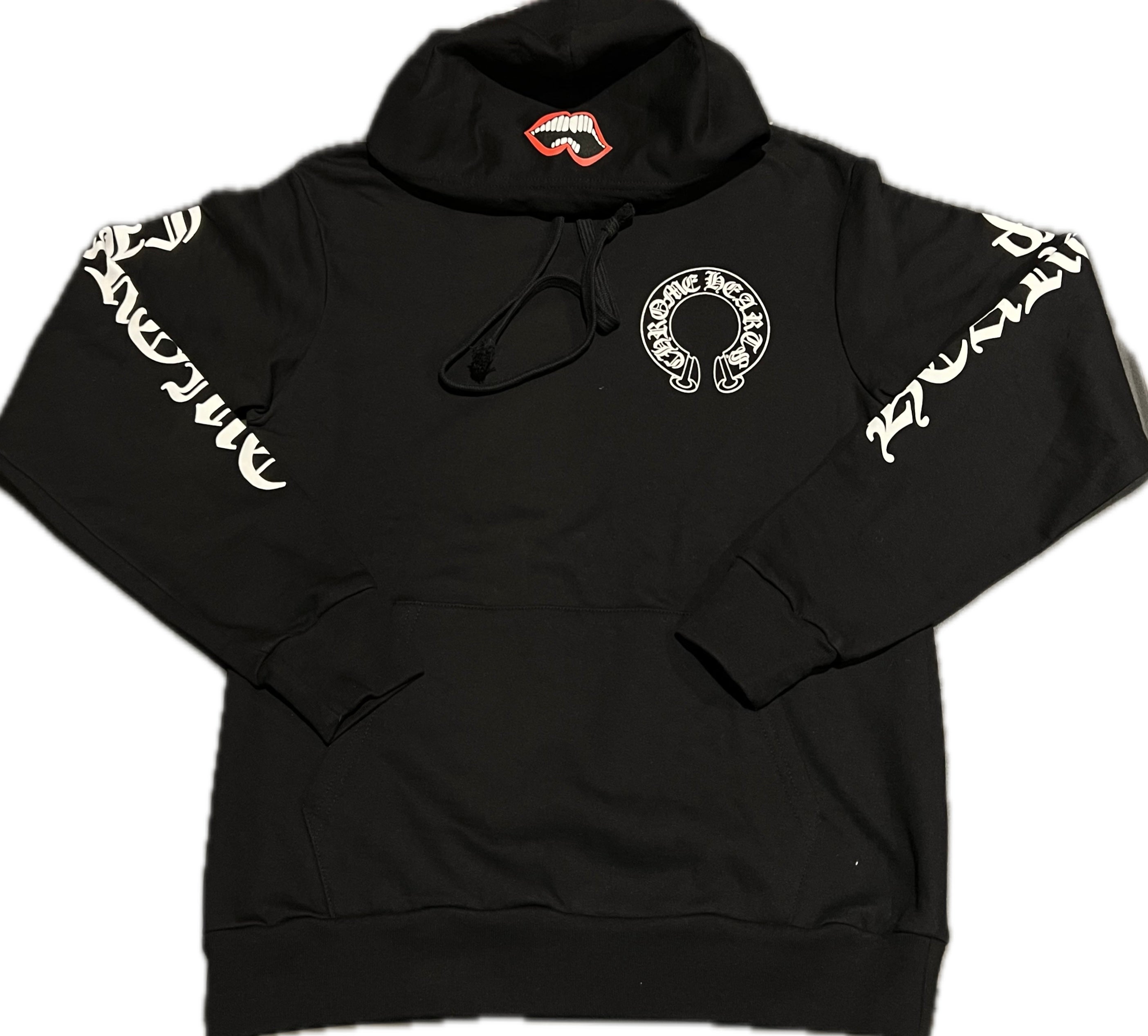 Black Horseshoe Chomper Hoodie