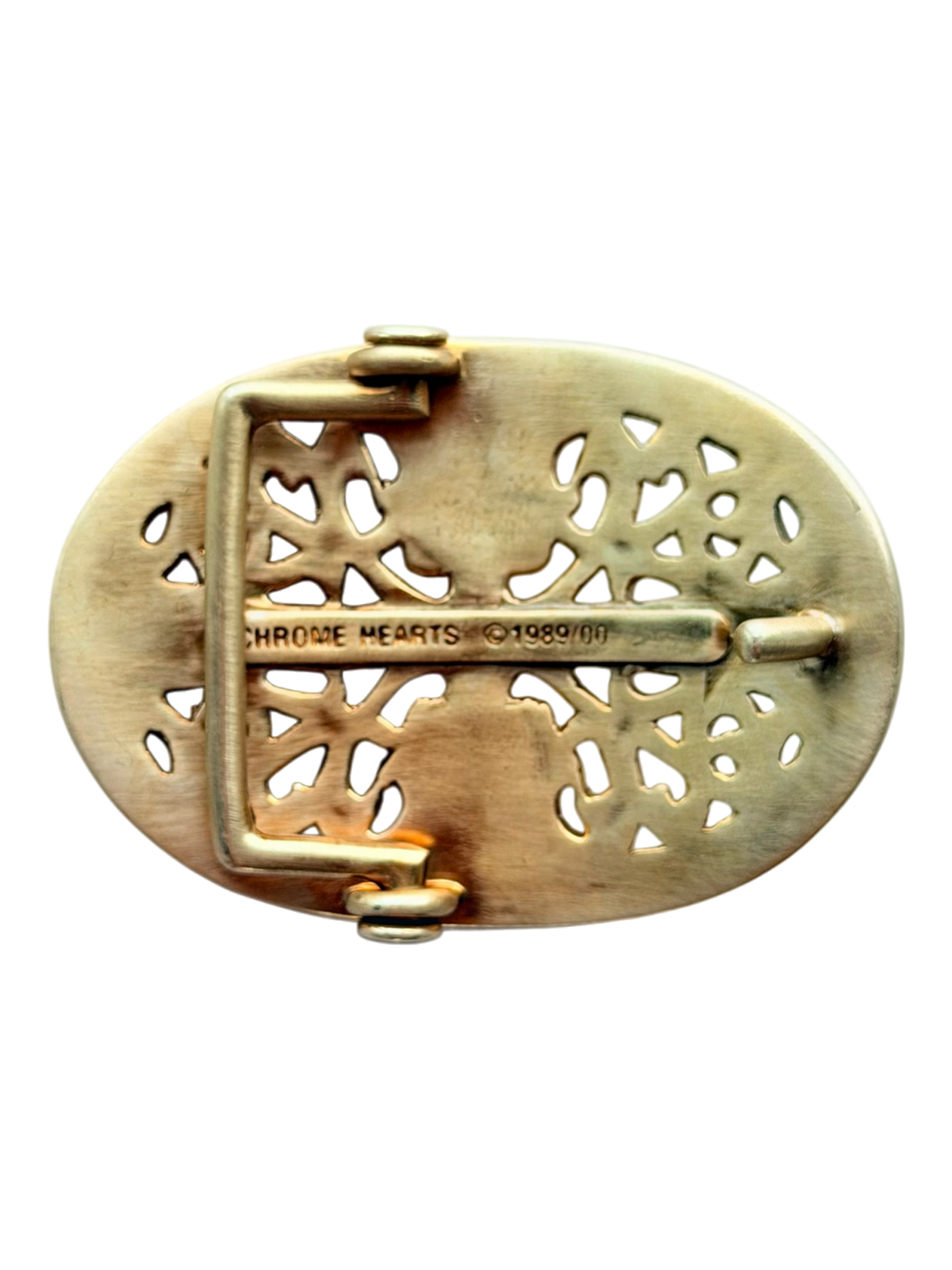 Bronze Oval Buckle