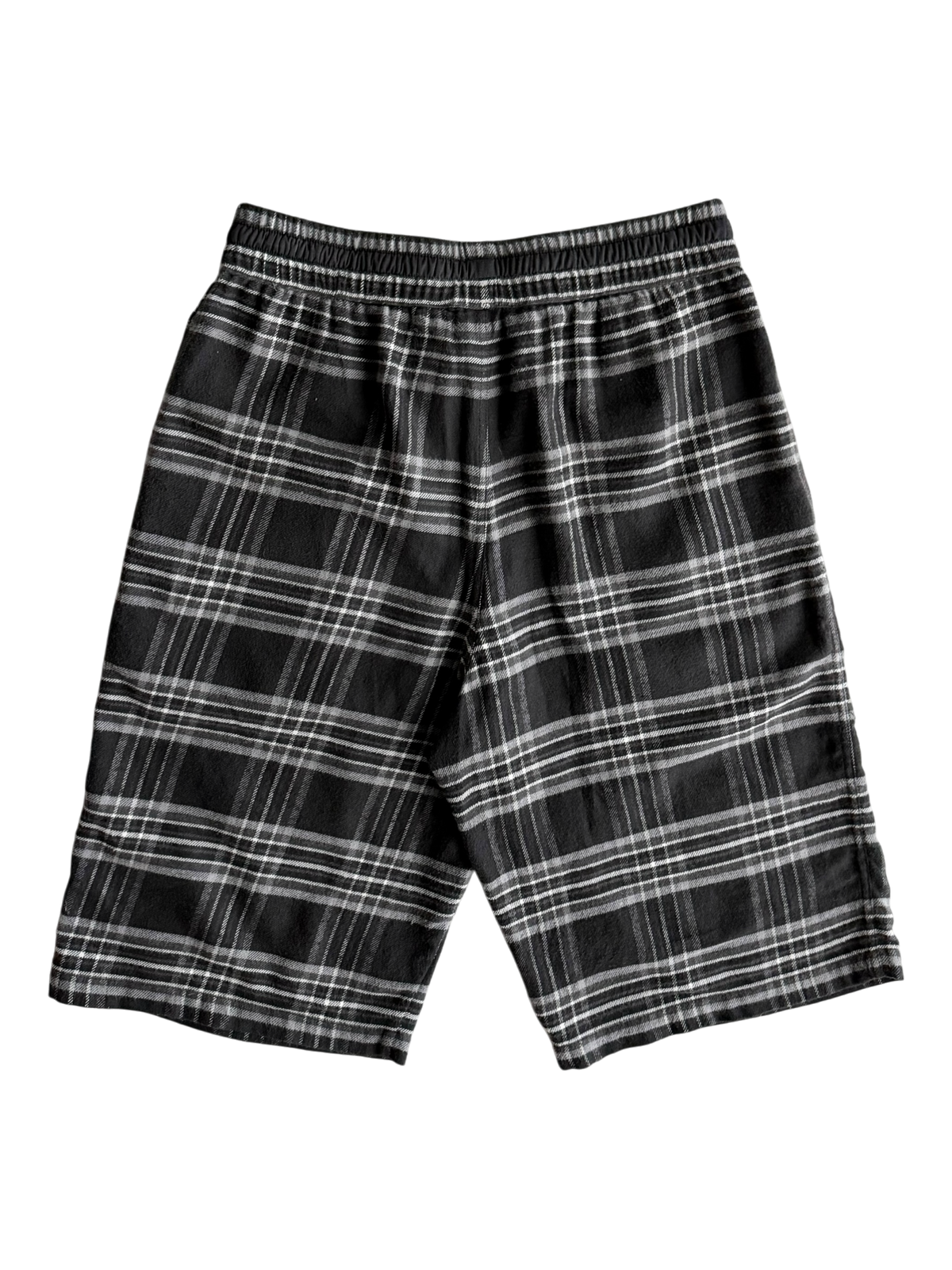 After School Cross Patch Plaid Shorts