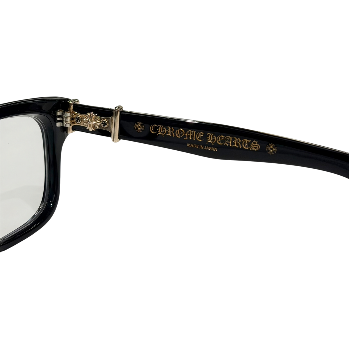 Vagillionaire Black & Gold Glasses
