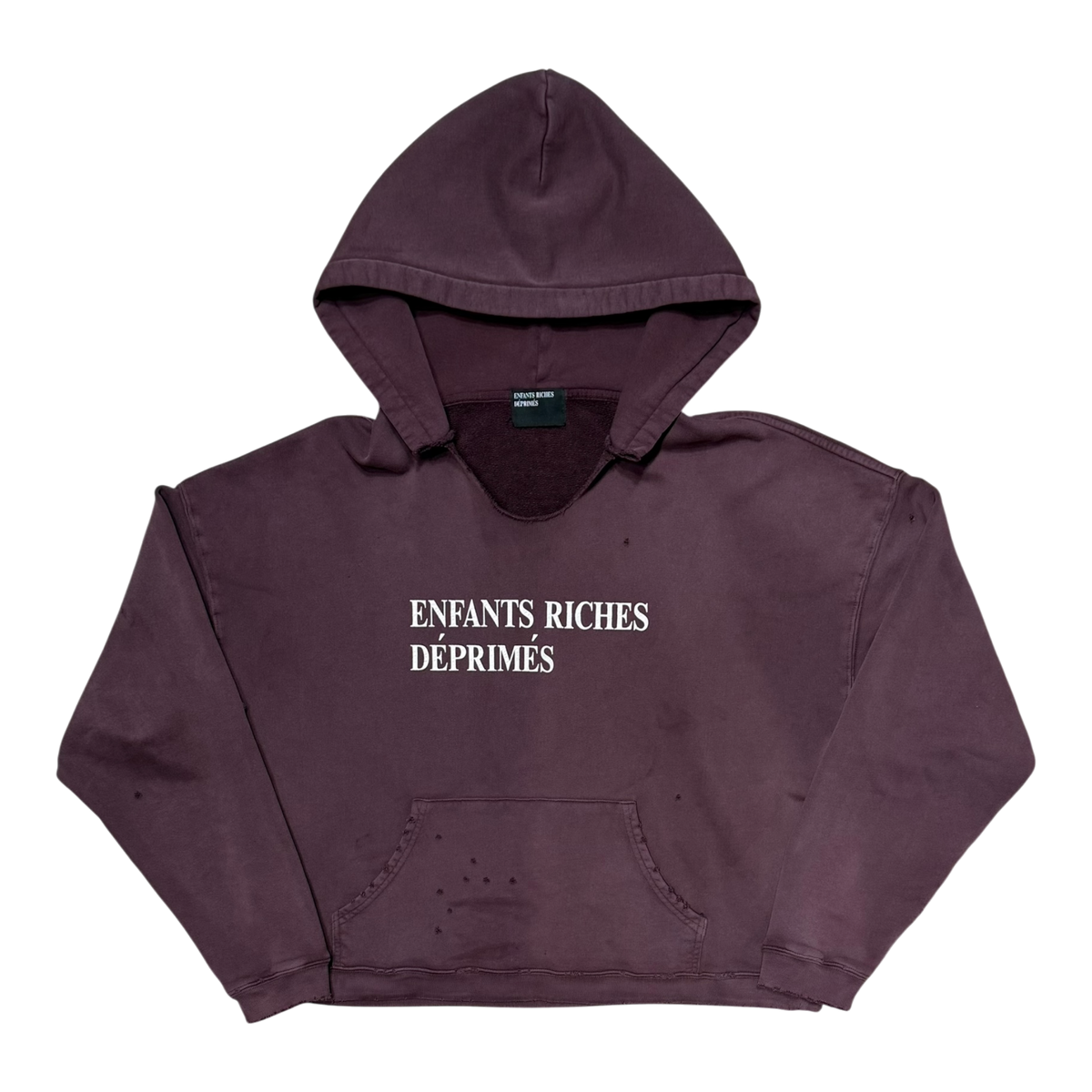 Classic Logo Hoodie Burgandy