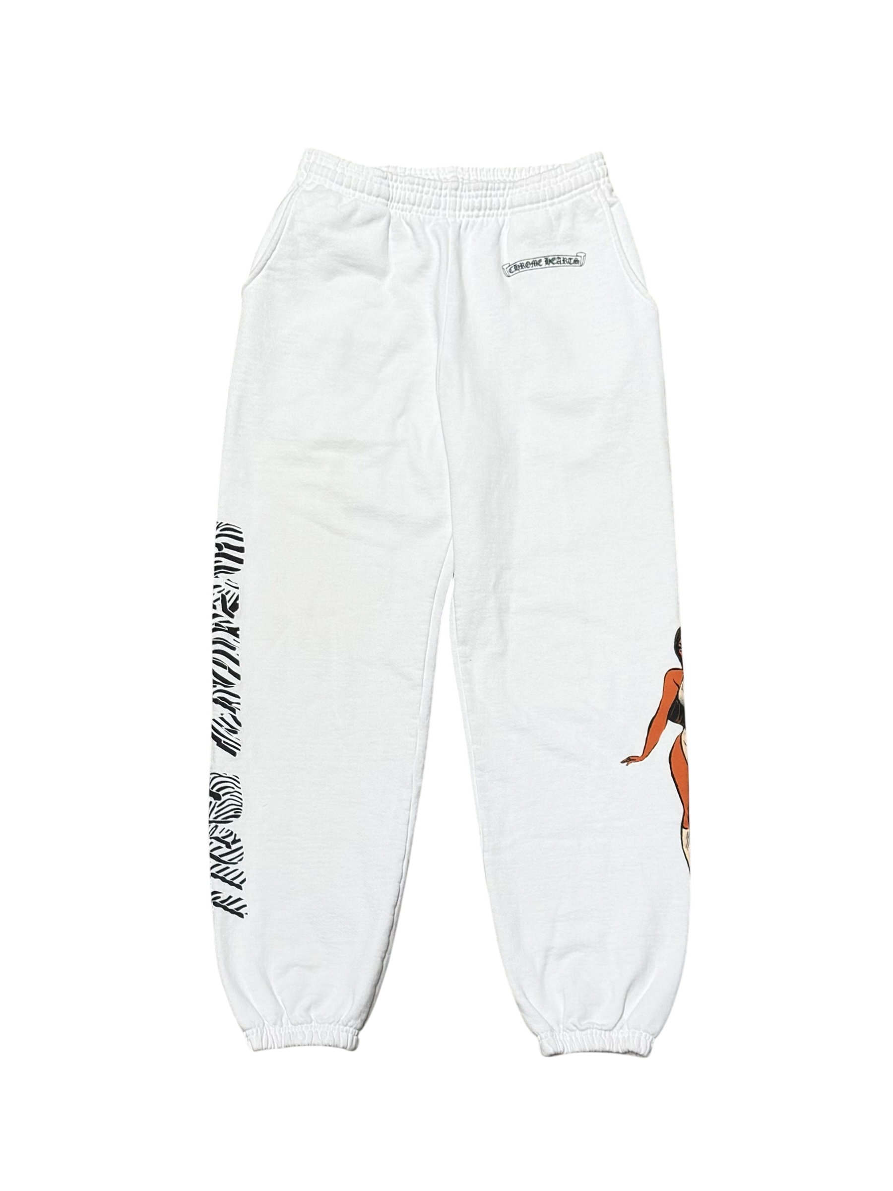 Deadly Doll Zebra Logo Sweatpants