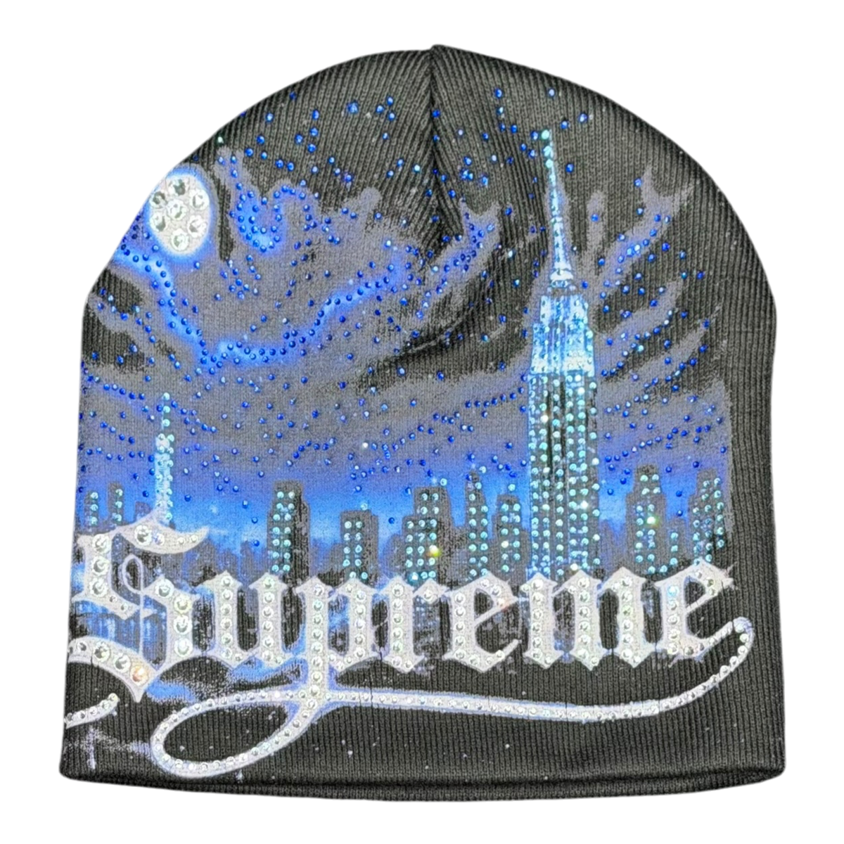 Cityscape Beanie Black