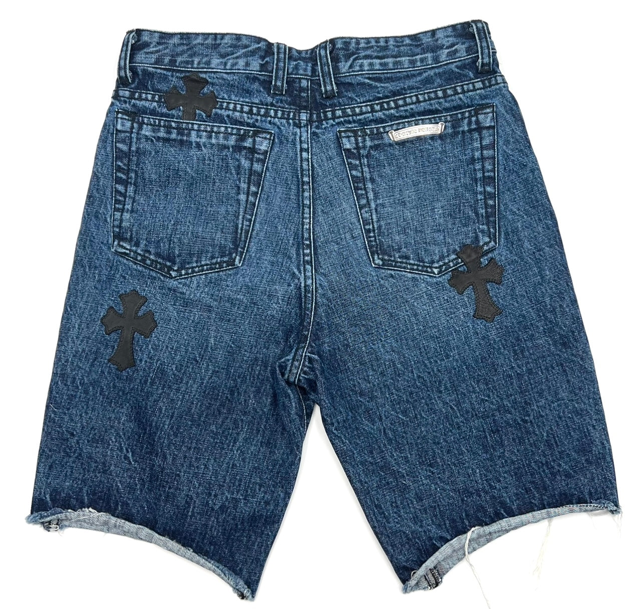 Cross Patch Denim Jean Short