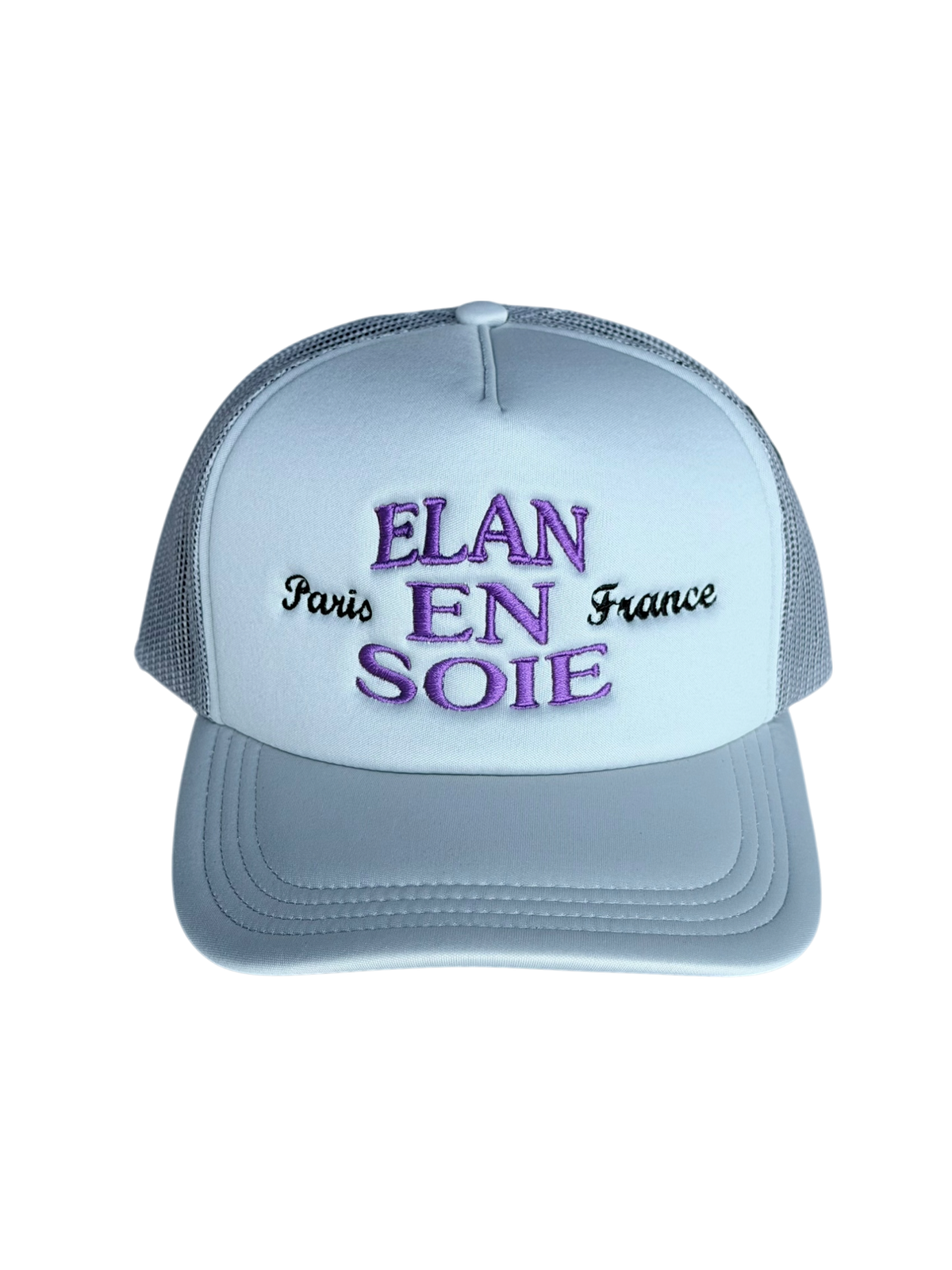 Black Patch Logo Hat Grey
