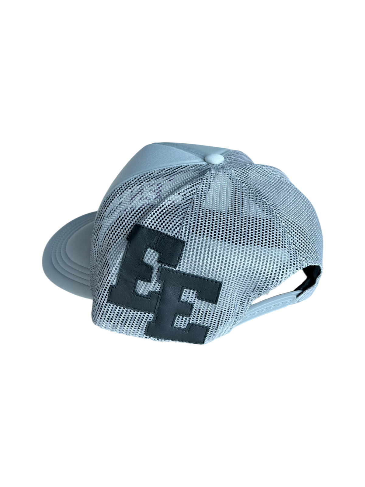 Black Patch Logo Hat Grey