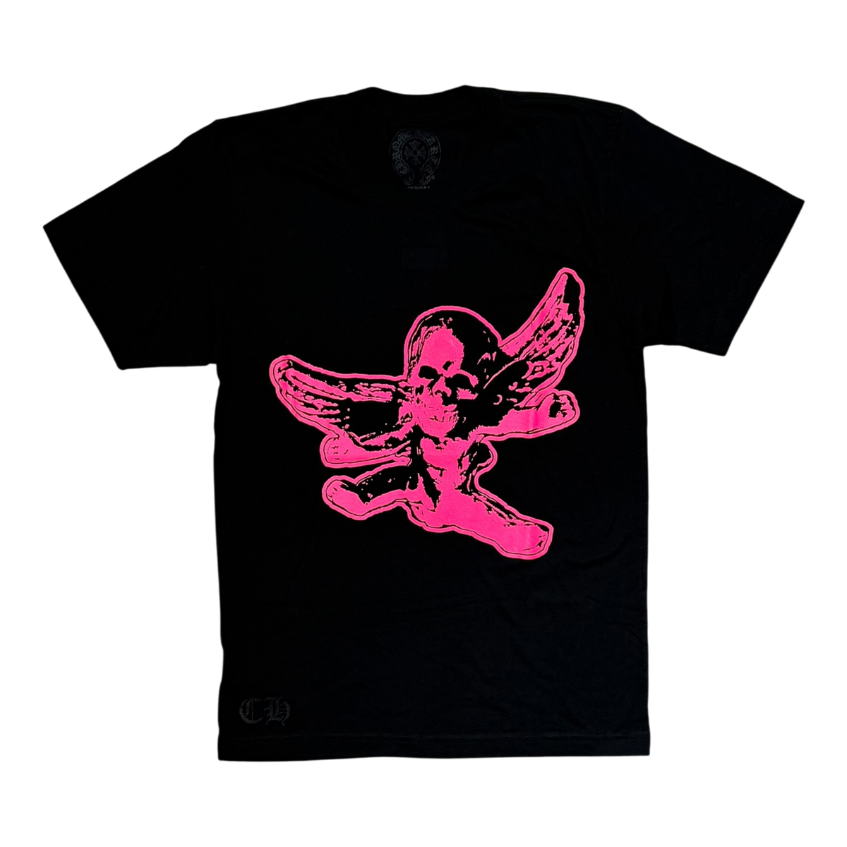 Black Pink Foti Logo Tee