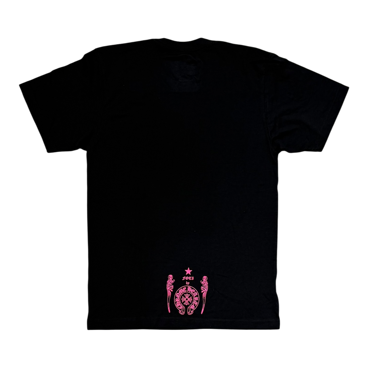 Black Pink Foti Logo Tee