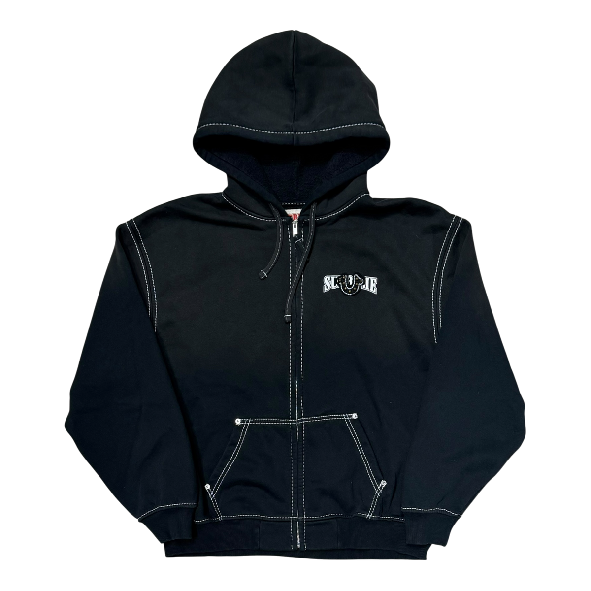 True Religion Zip Up Hooded Sweatshirt (FW25)