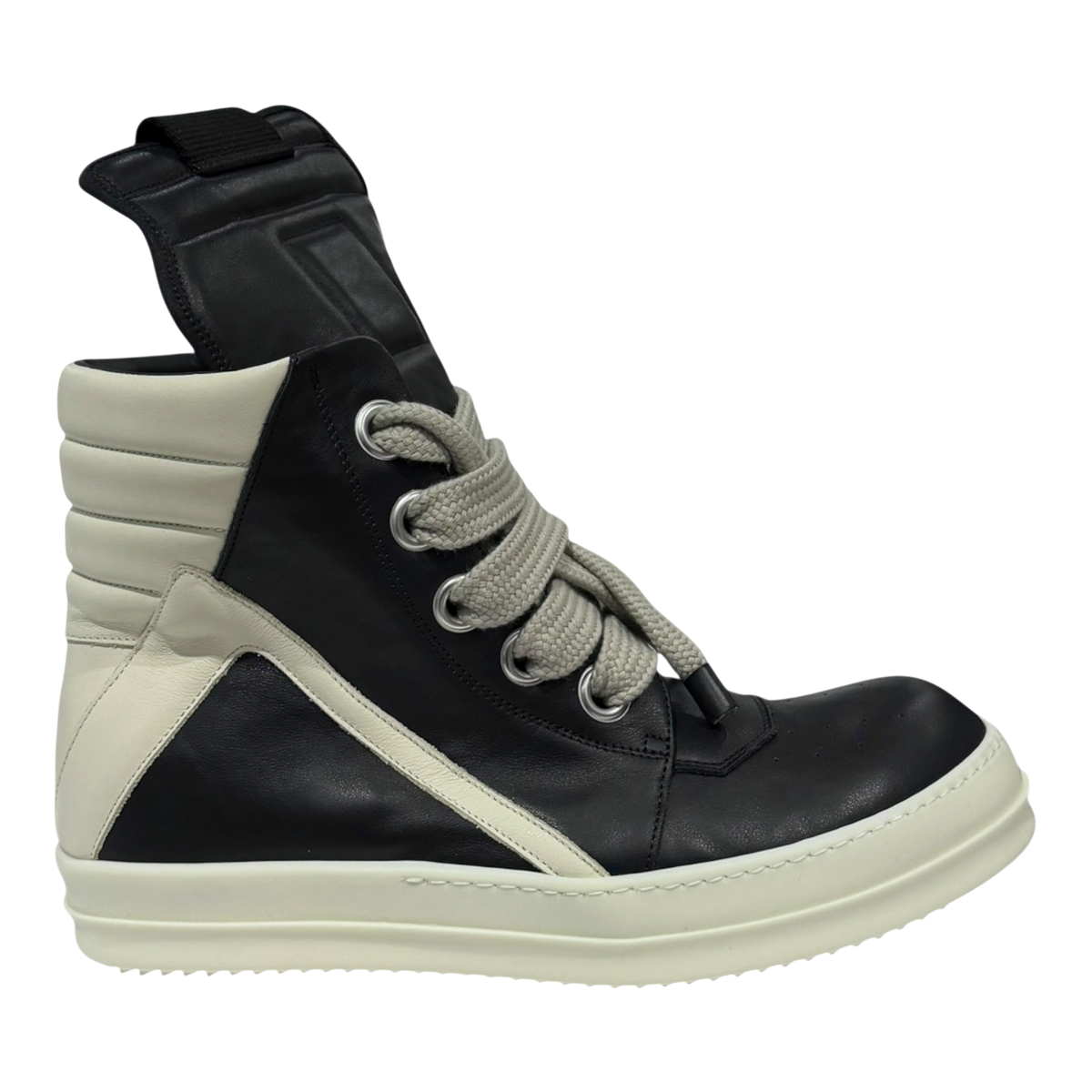 Black & White Jumbo Geobaskets Sneakers