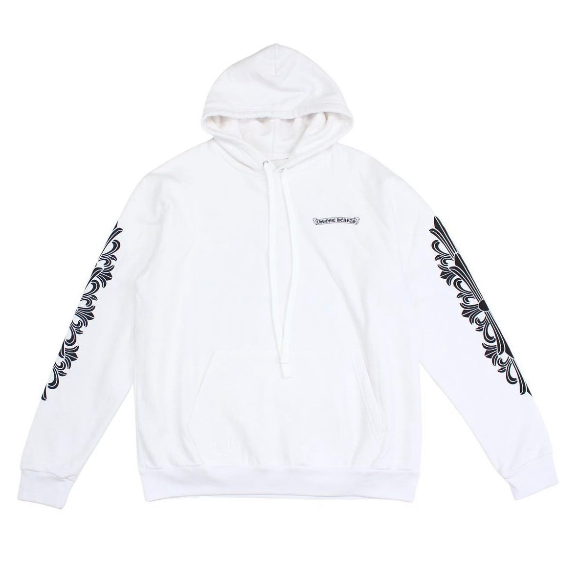 Eye Chart Dagger Hoodie White