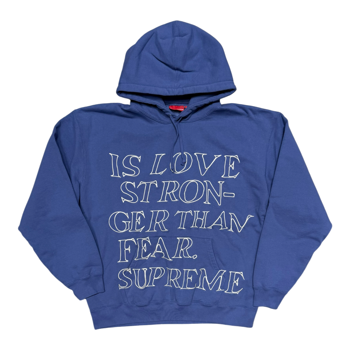 Stronger Than Fear Hoodie Light Purple