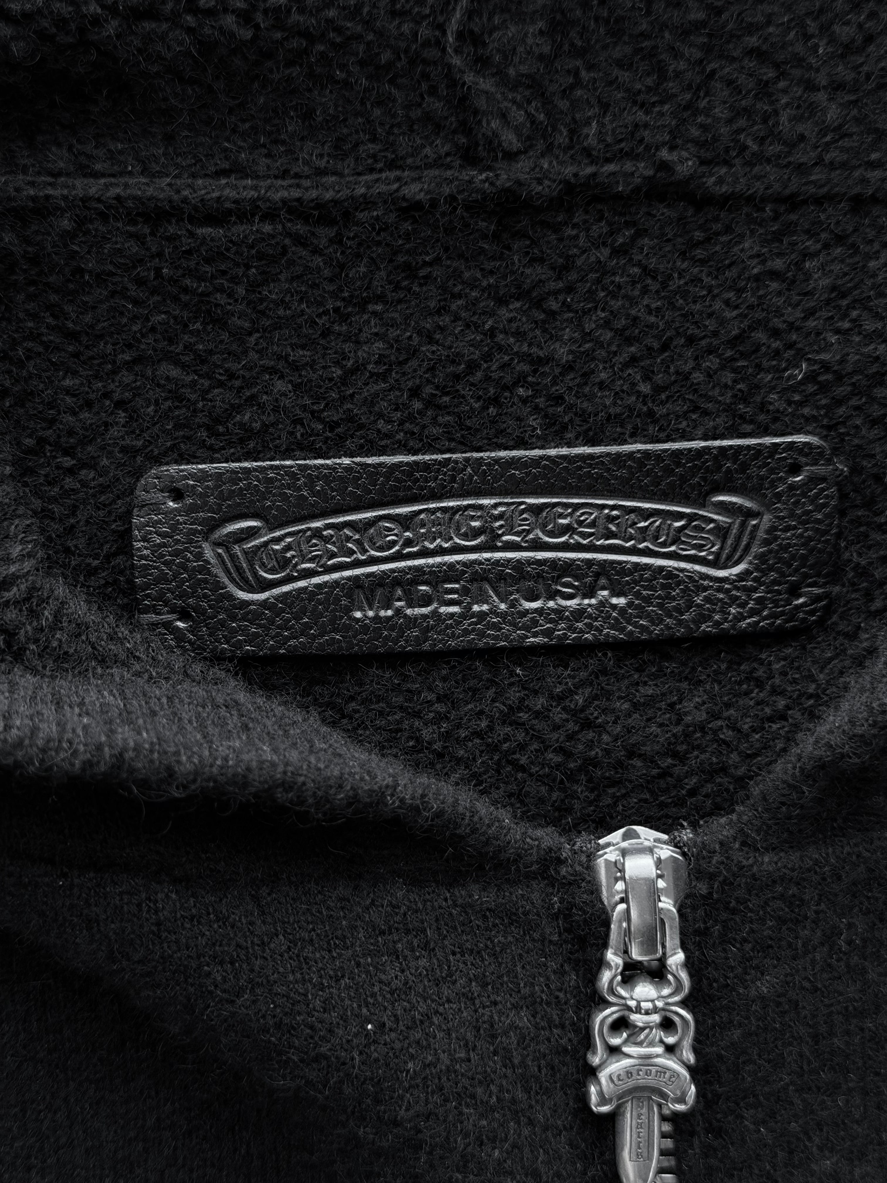 Life Sentence Cashmere Spell Out Zip Up Hoodie