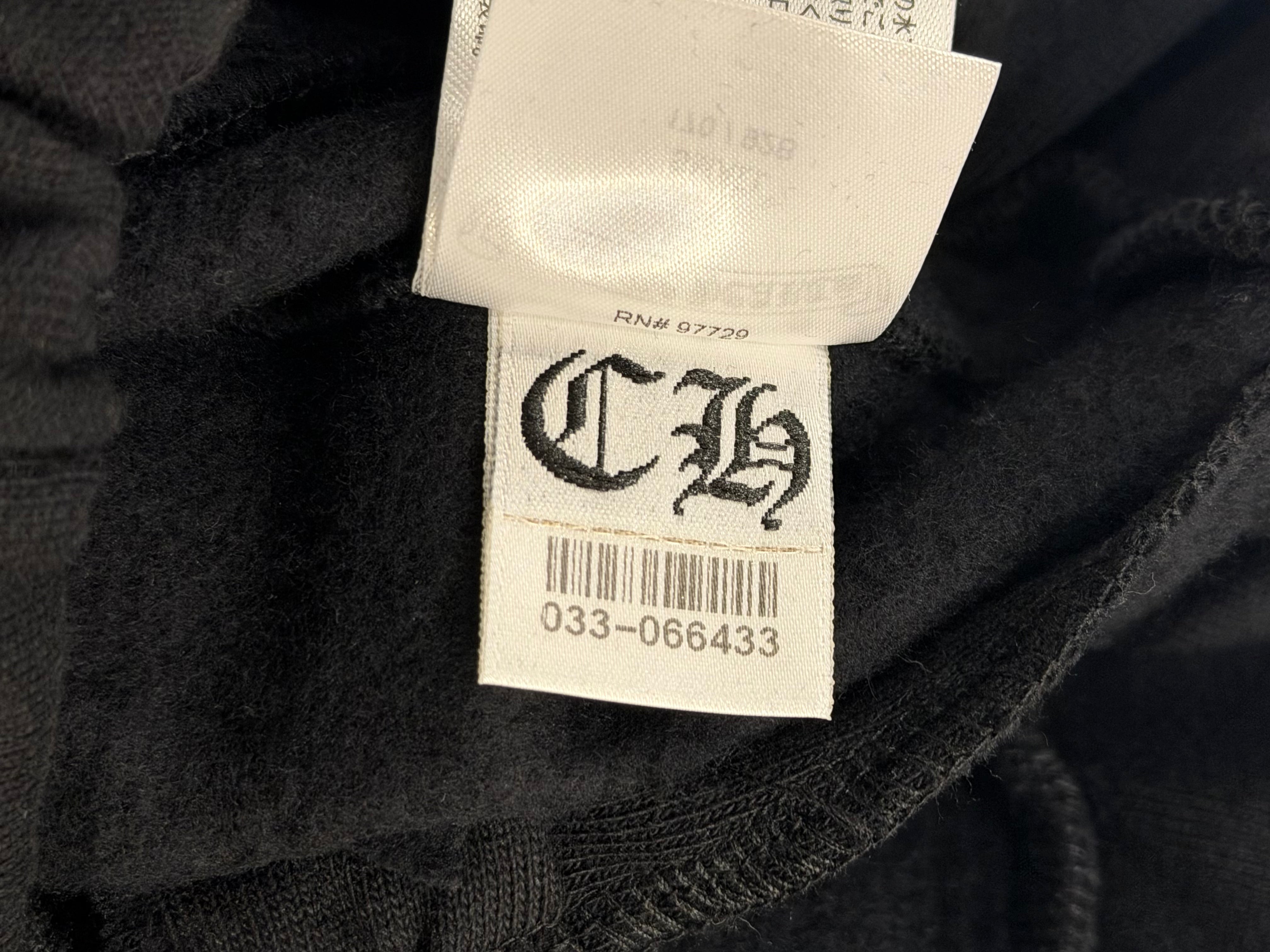 Chrome Hearts Floral Black Sweatpants