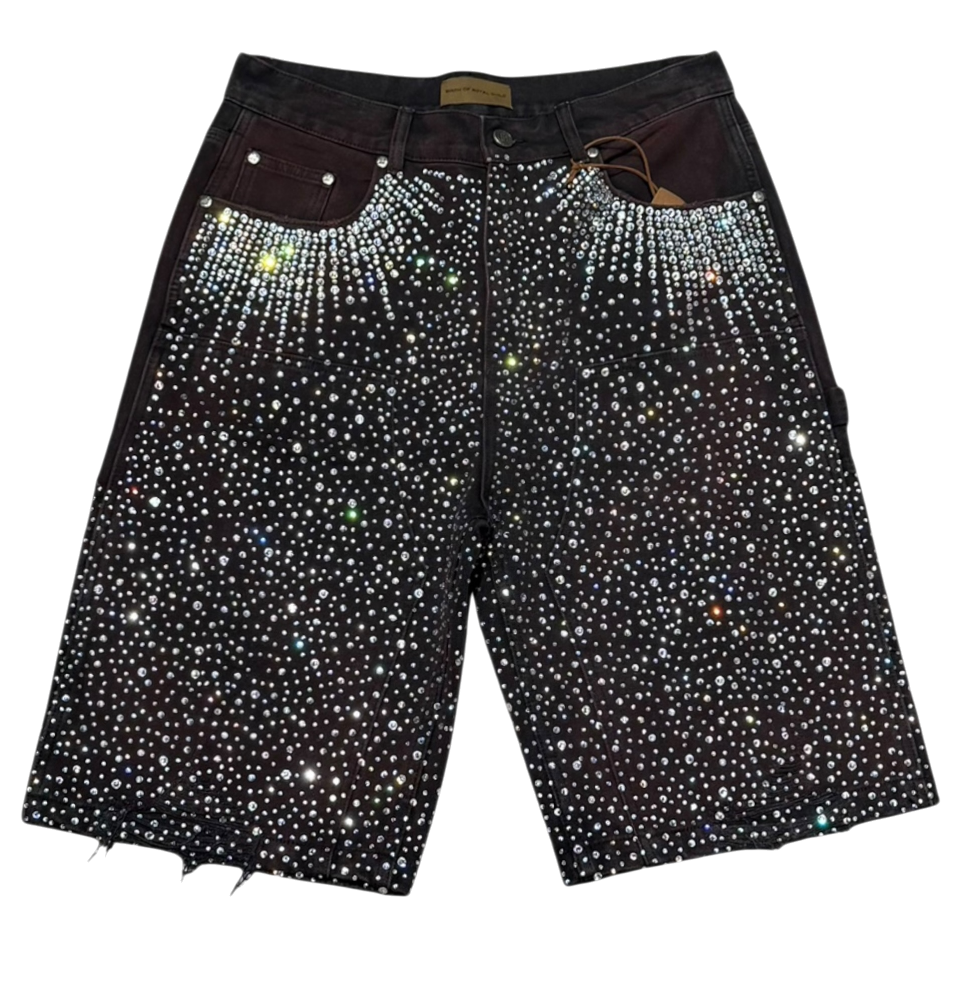 Redial 20k Diamond Wash Jorts Washed Black