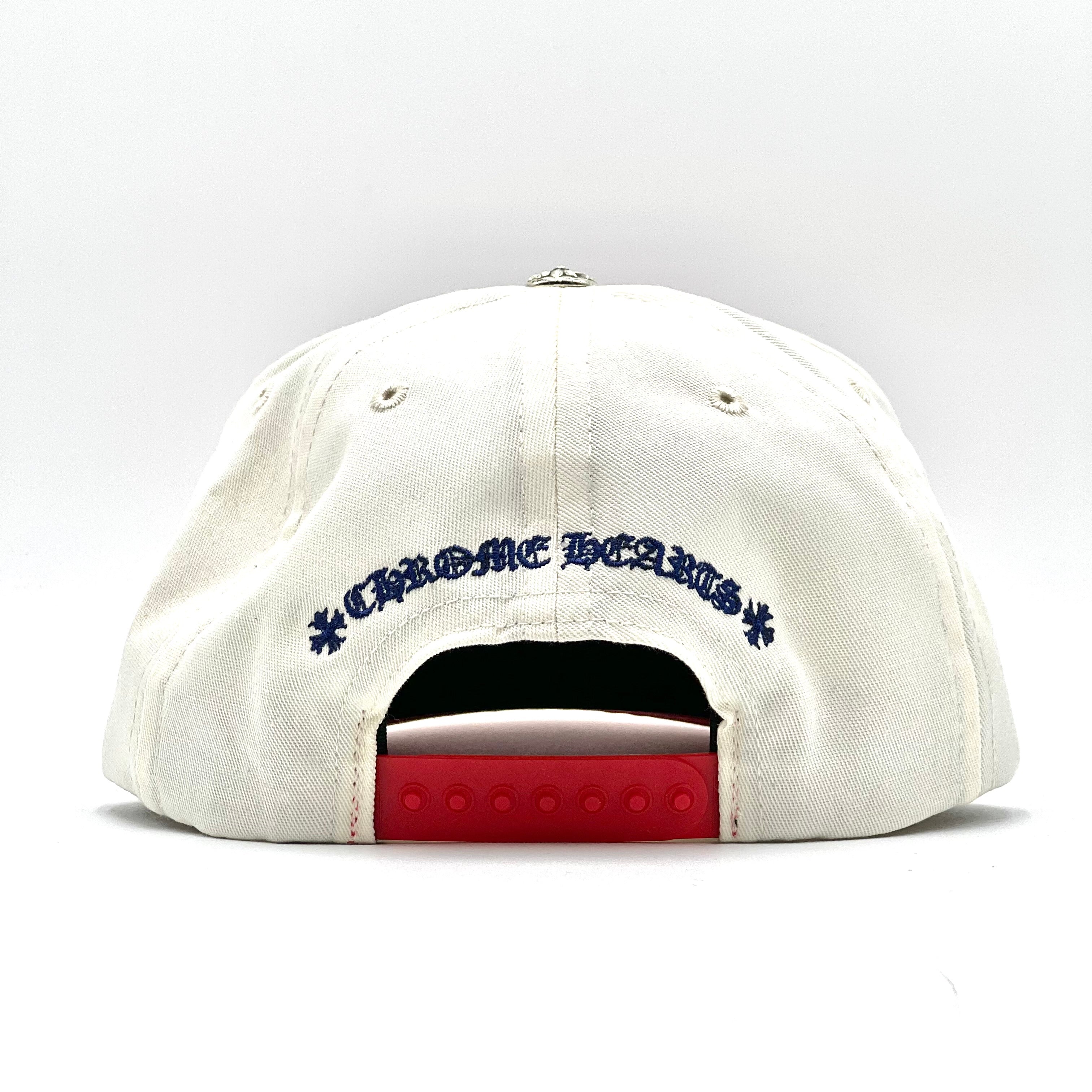 CH Baseball Hat White/Red/Blue