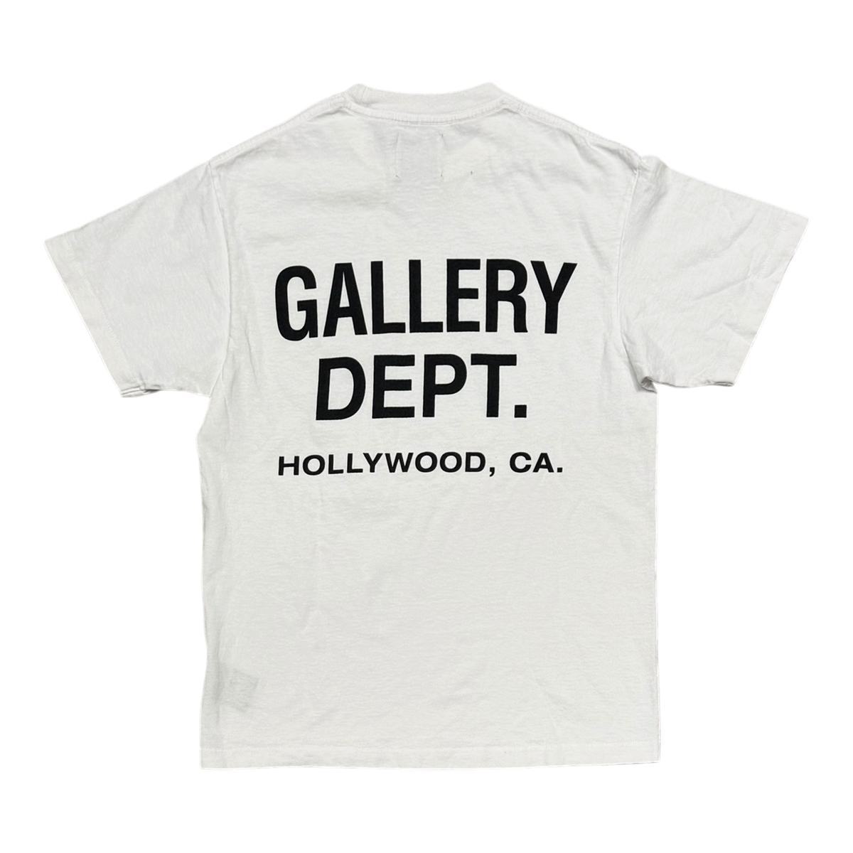 White & Black Souvenir Logo T-Shirt