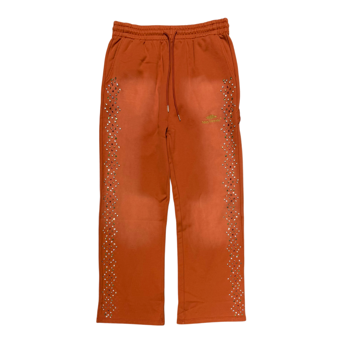 HMDD Crystal Sweatpants Orange