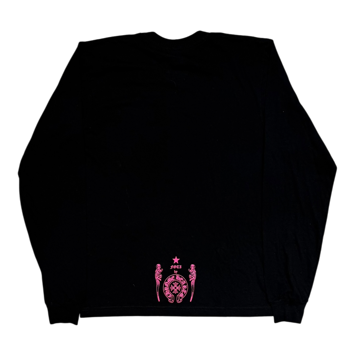 Foti Logo Long-Sleeve T-Shirt 'Black/Pink
