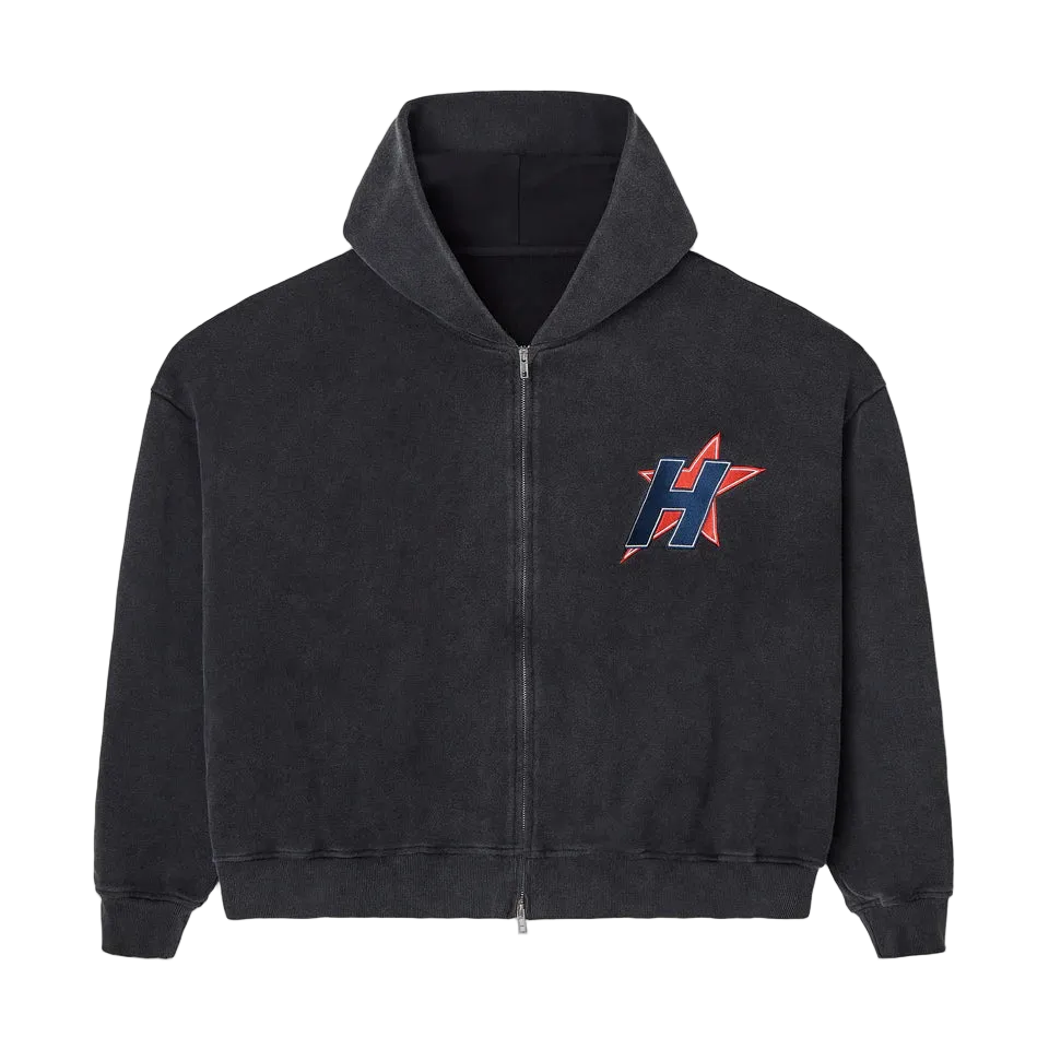 Black H-Star Hoodie
