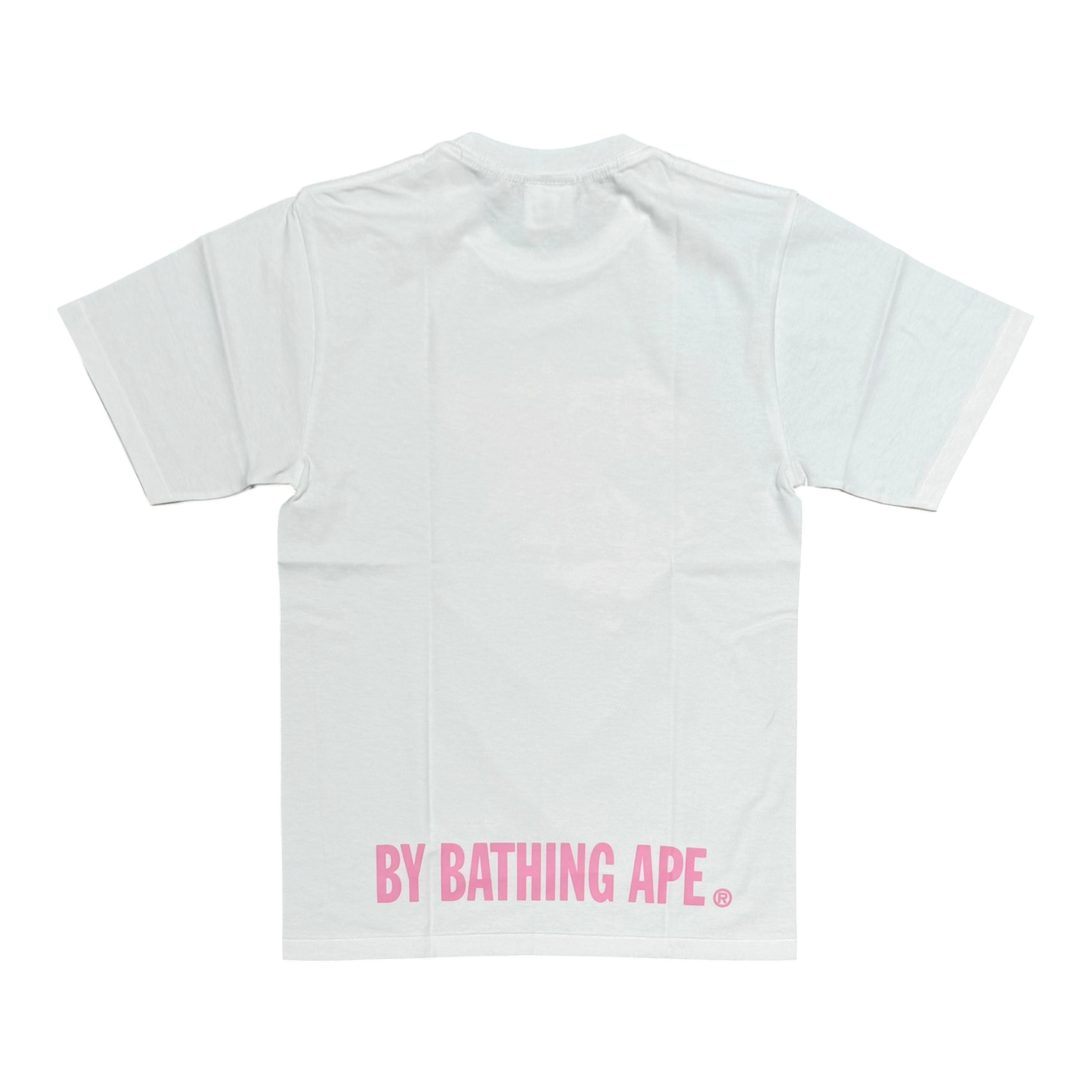White Sakura Camo Face Sta Tee