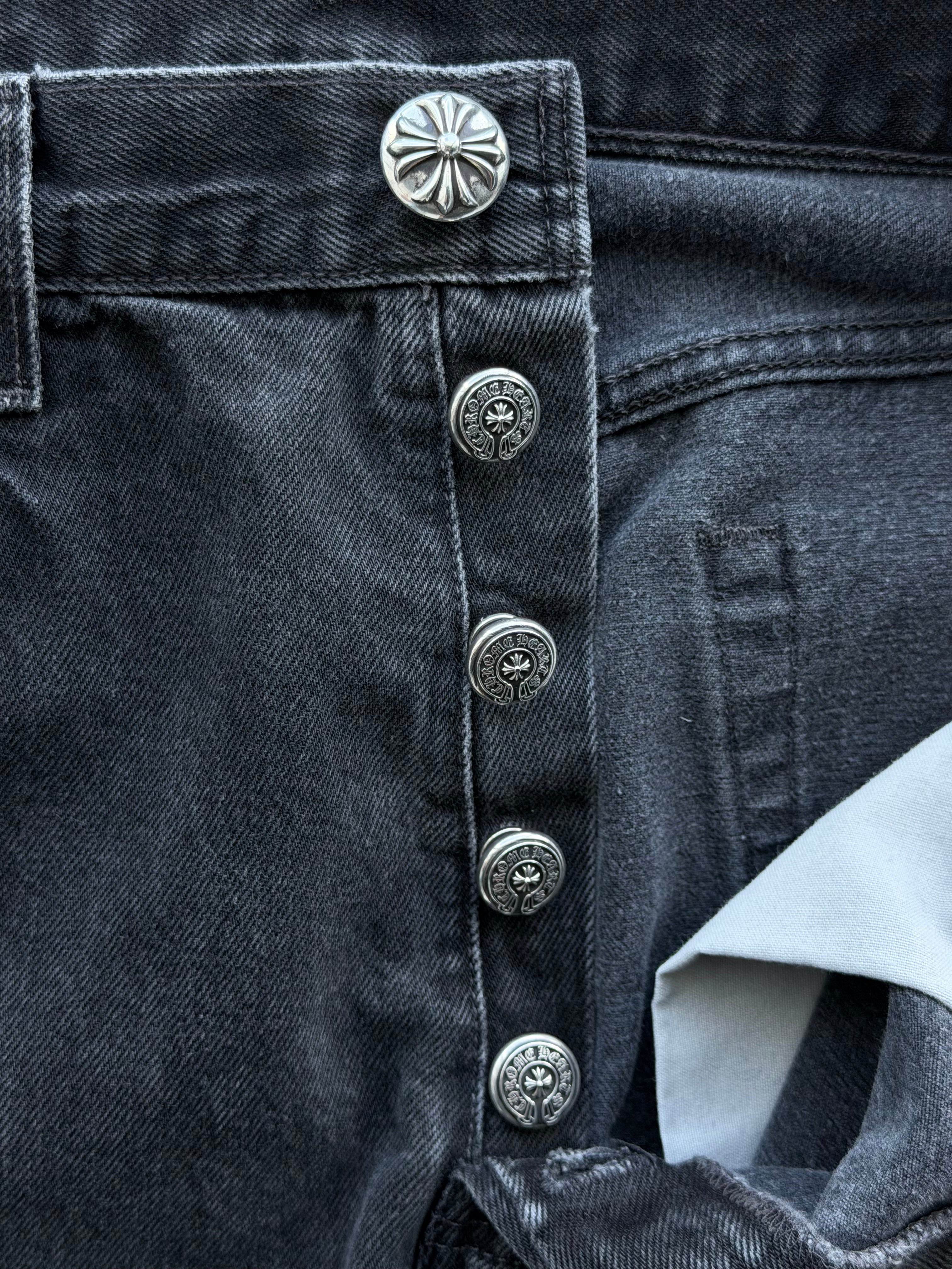 Levi's 501 Black Cross Patch Jeans Black