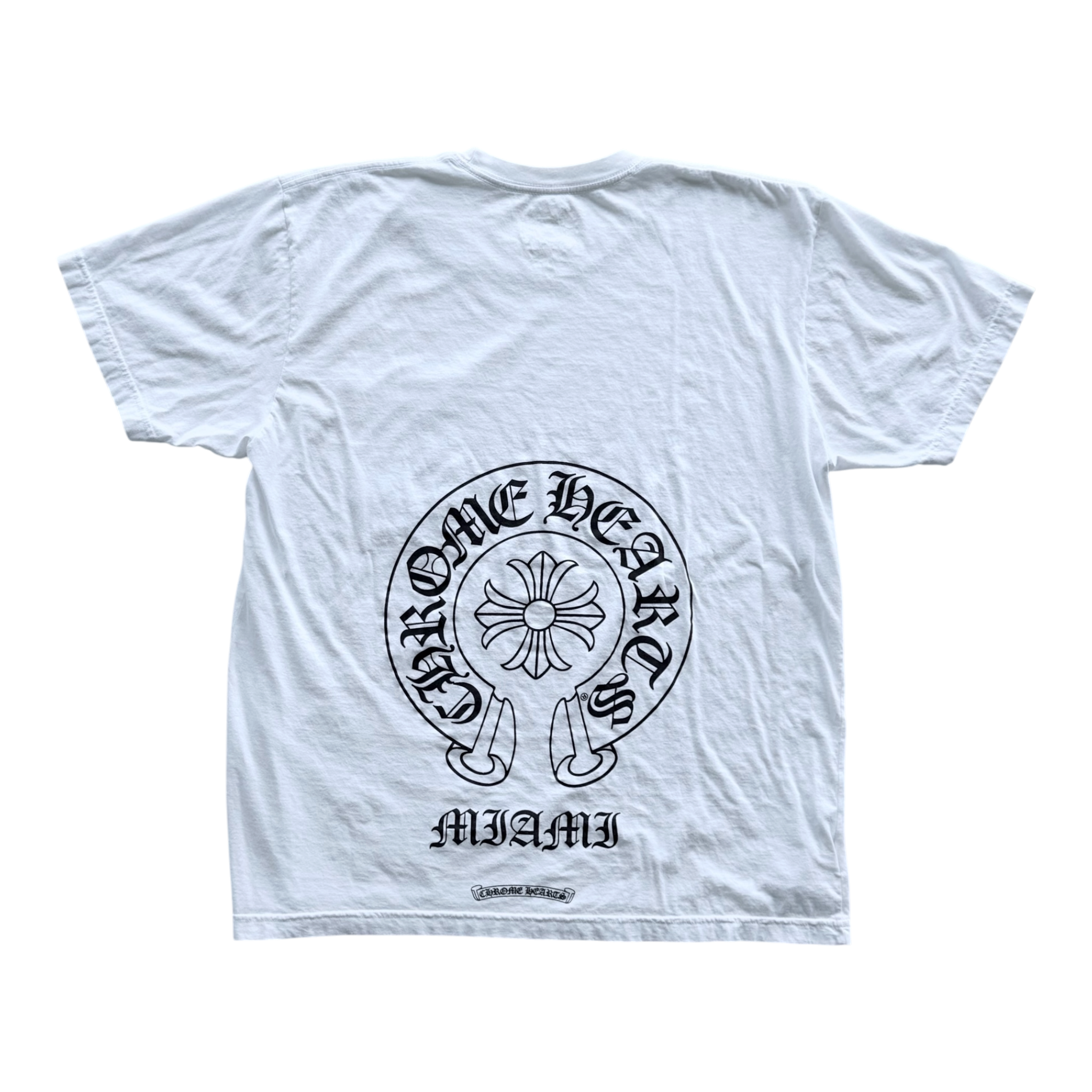 Miami Exclusive Horseshoe Tee White