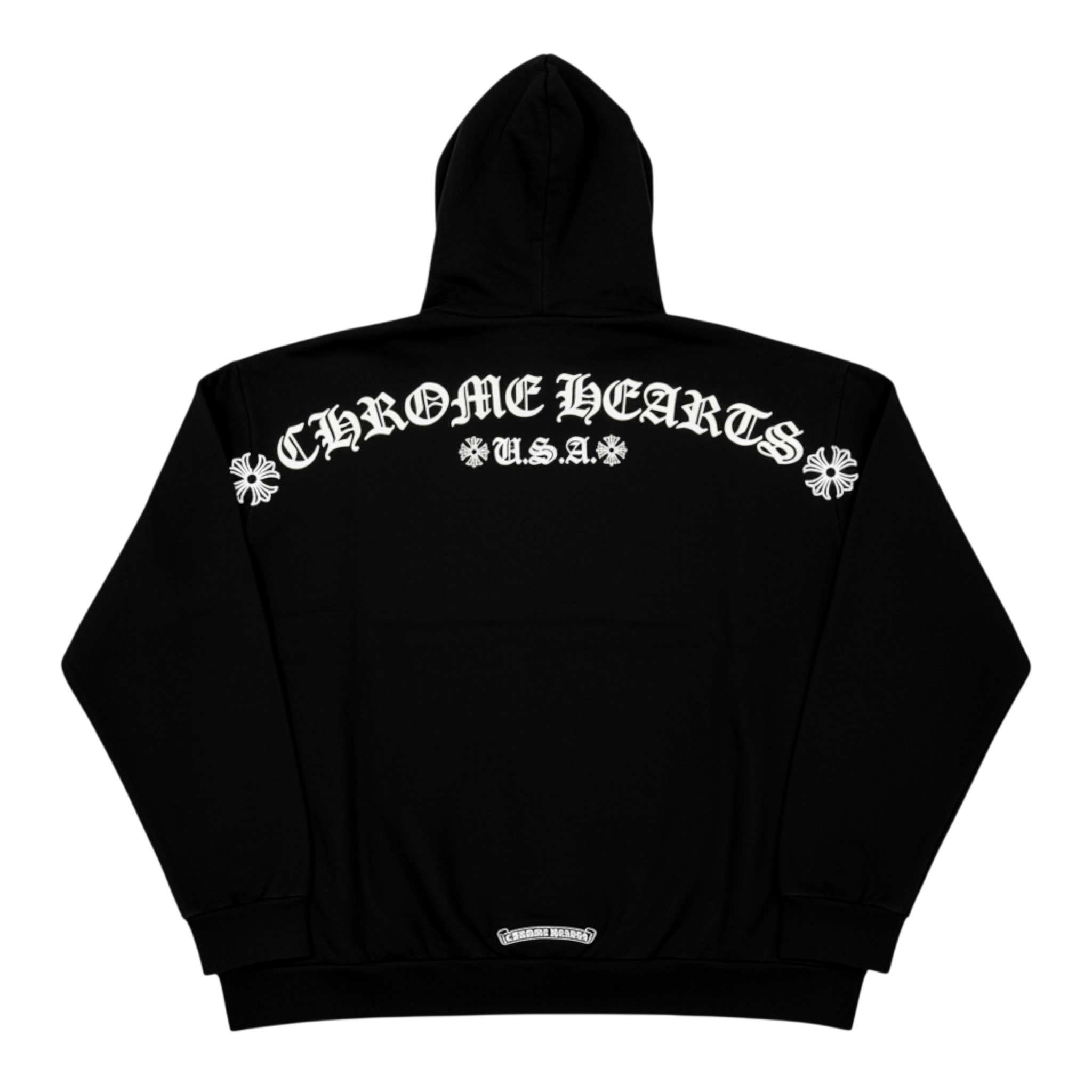 T Bar Logo USA Shoulder Hoodie 'Black'