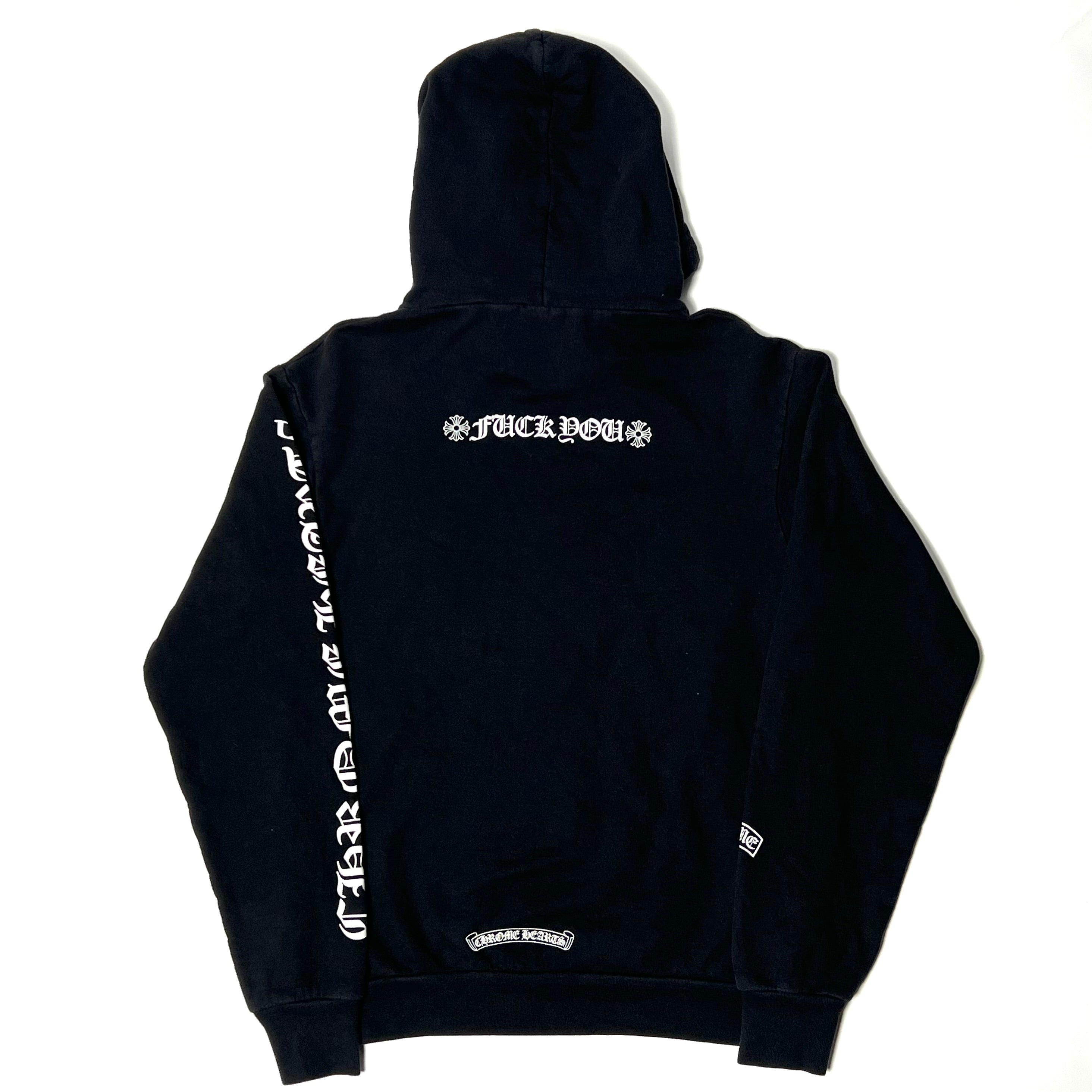 Multi Logo F*** You Hoodie Black