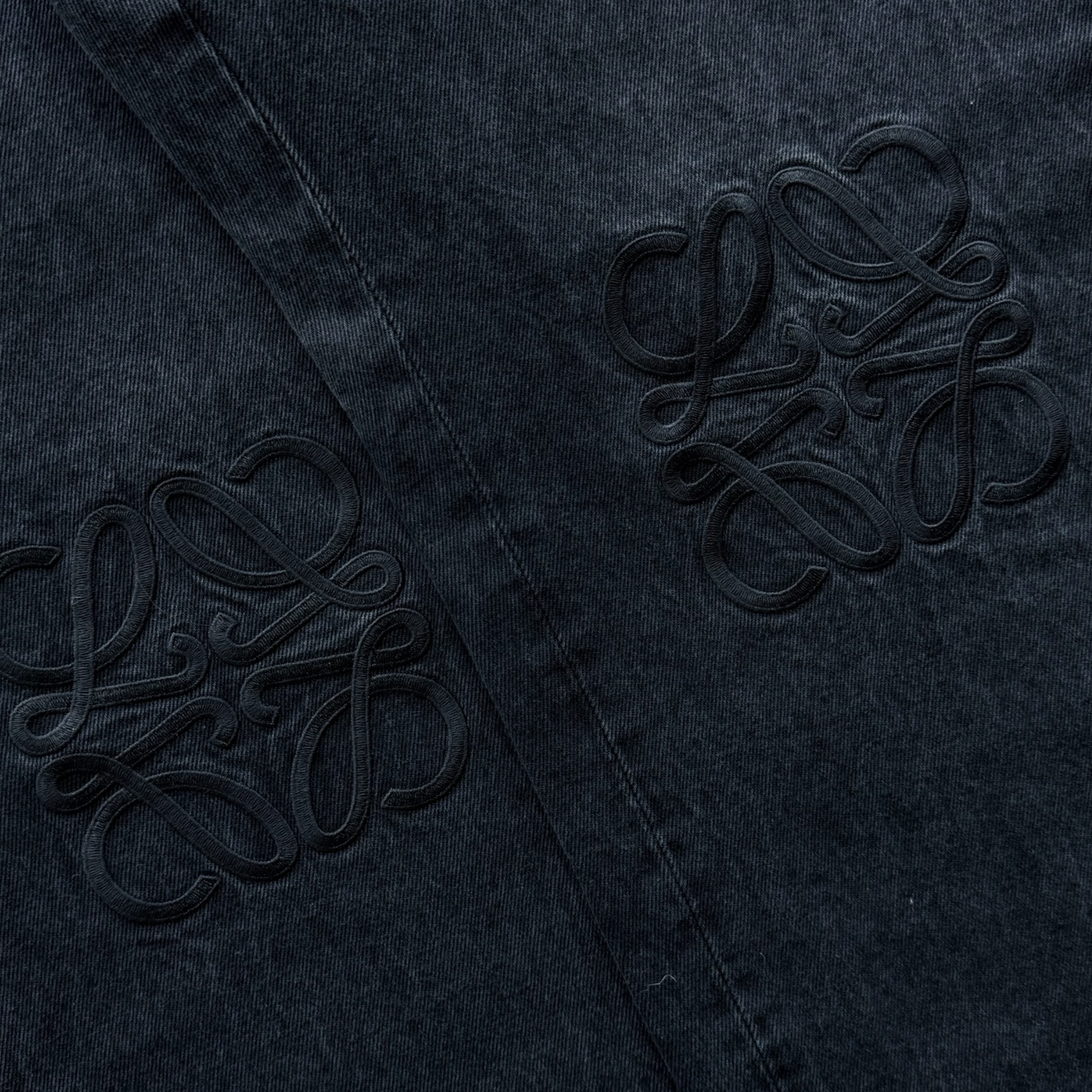 Anagram Baggy Jeans Black