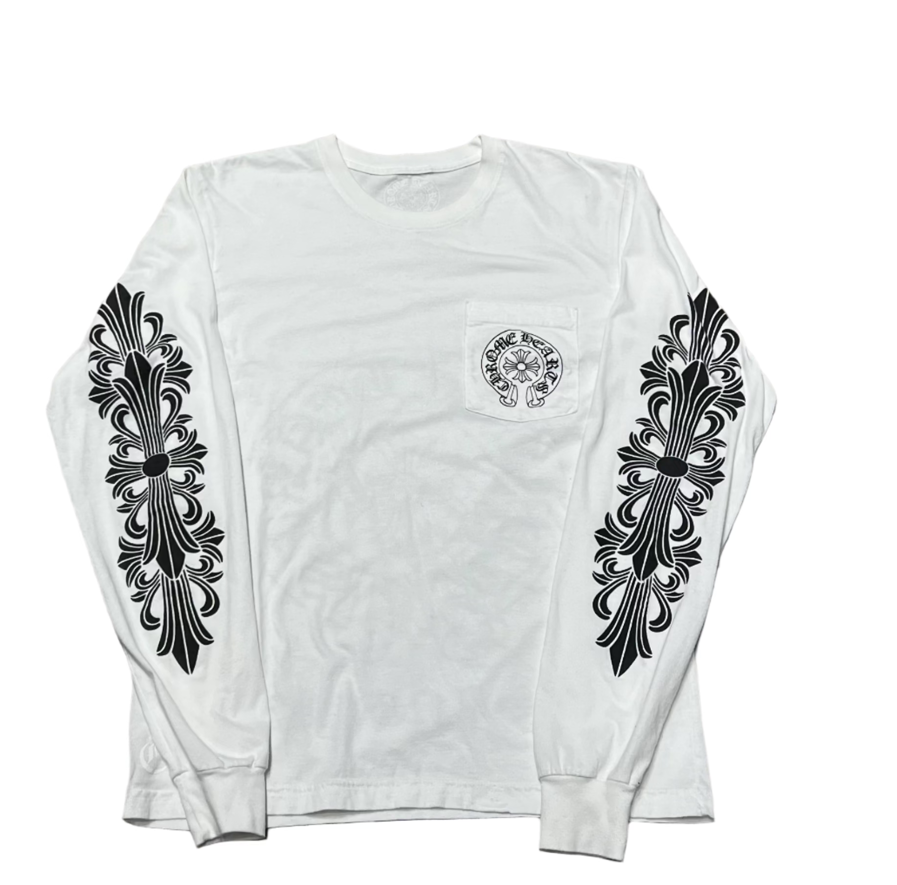 Chrome Hearts White Floral L/S Los Angeles