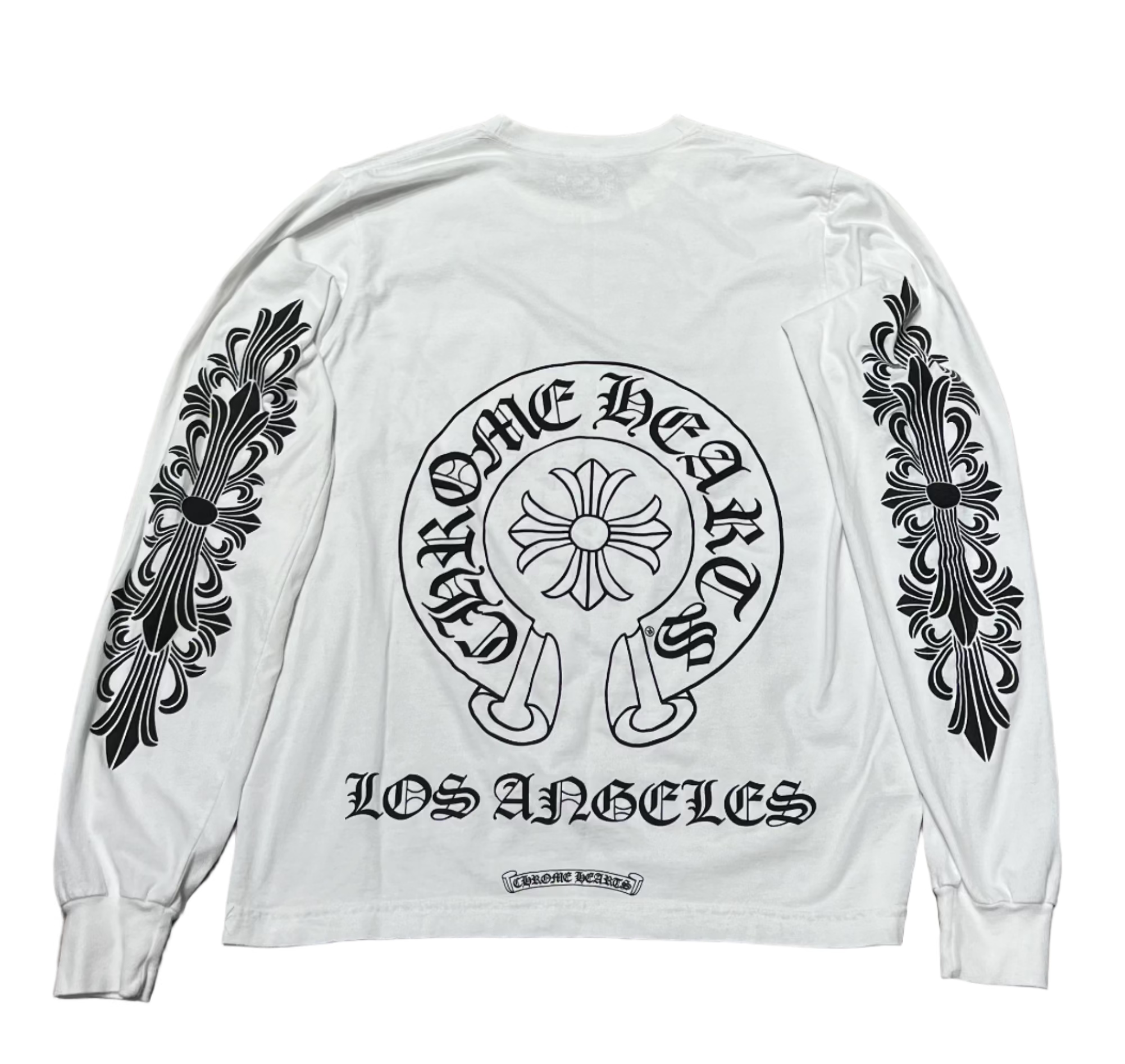 Chrome Hearts White Floral L/S Los Angeles