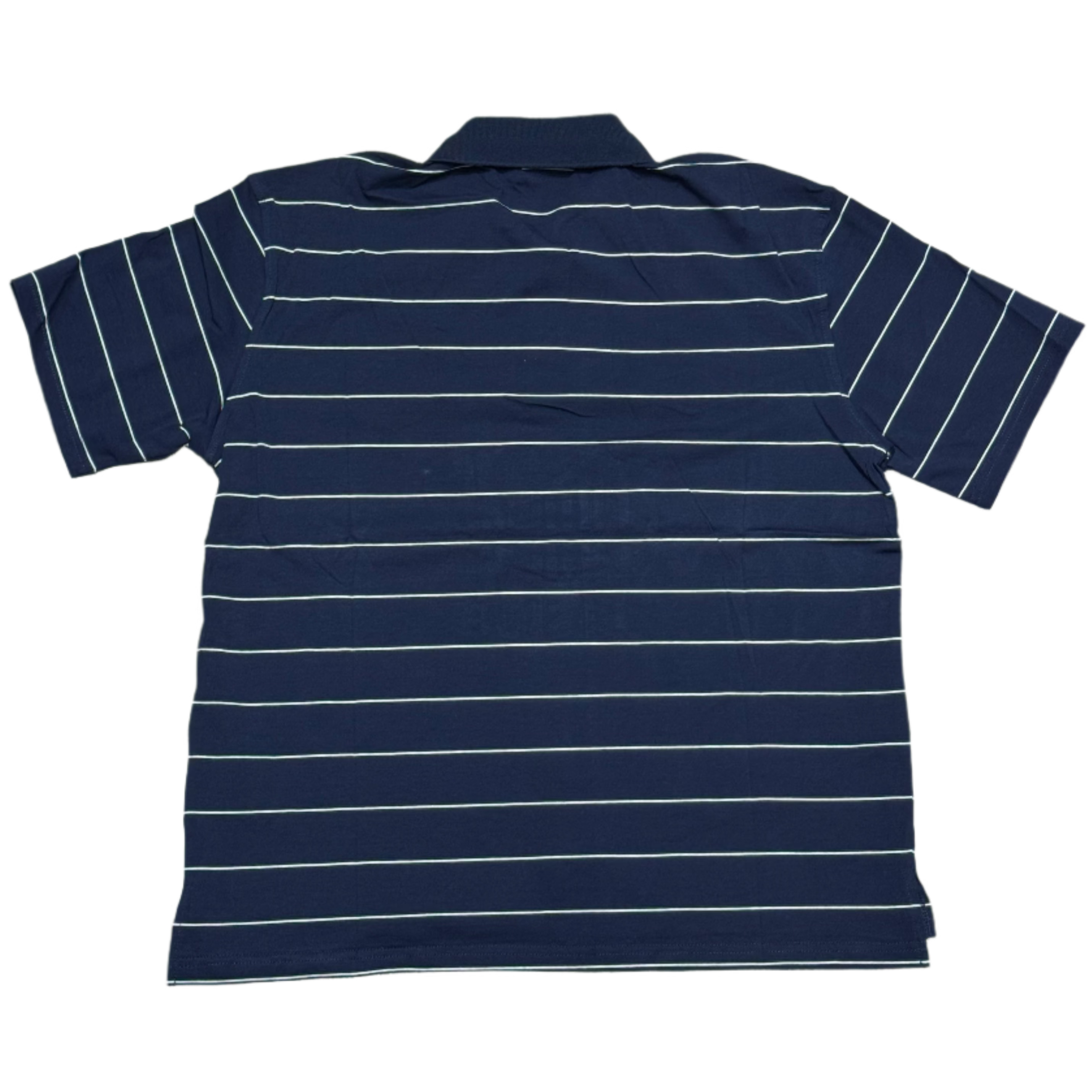 HMDD Navy Striped Polo