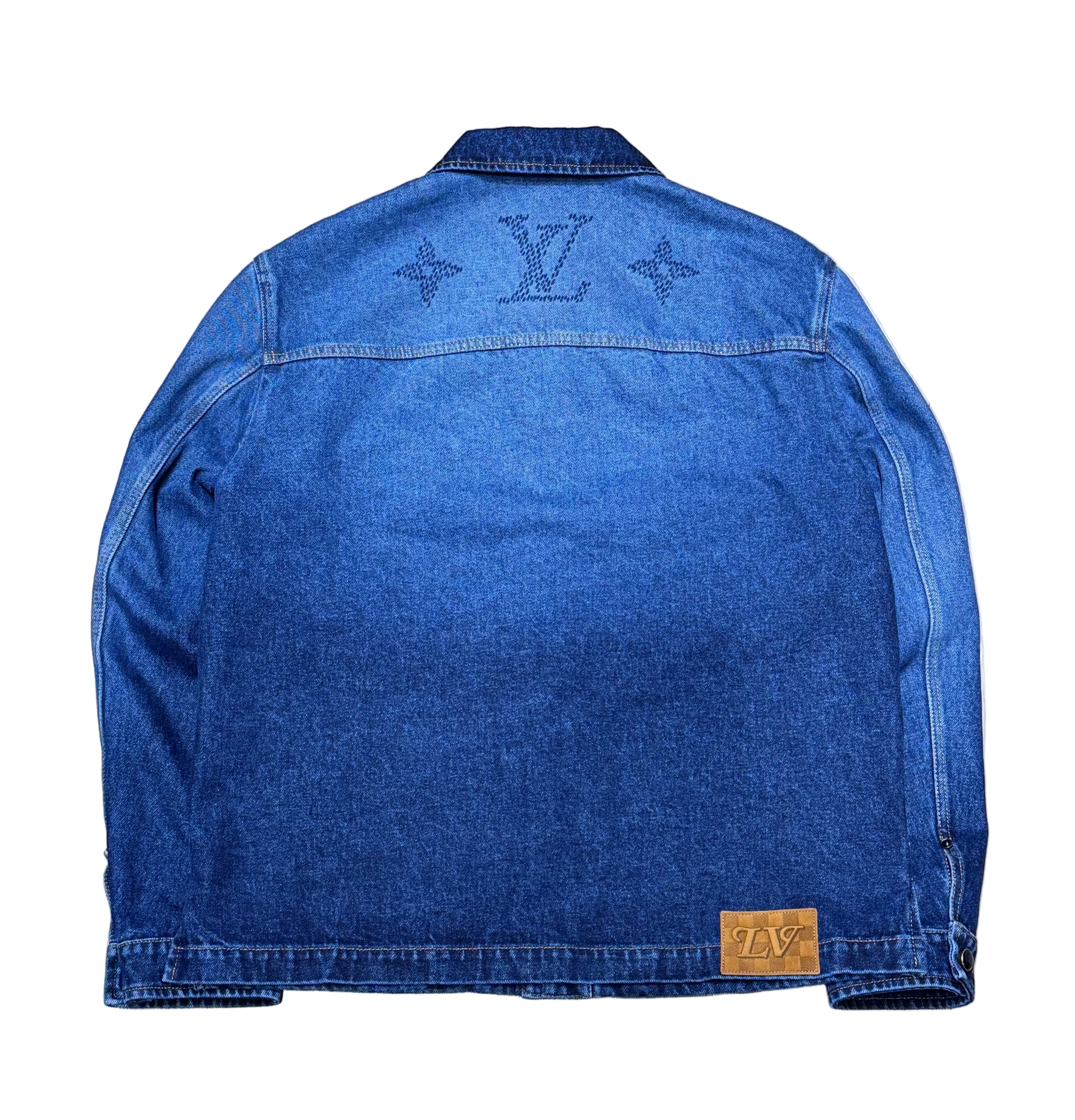 Monogram Denim Workwear Overshirt