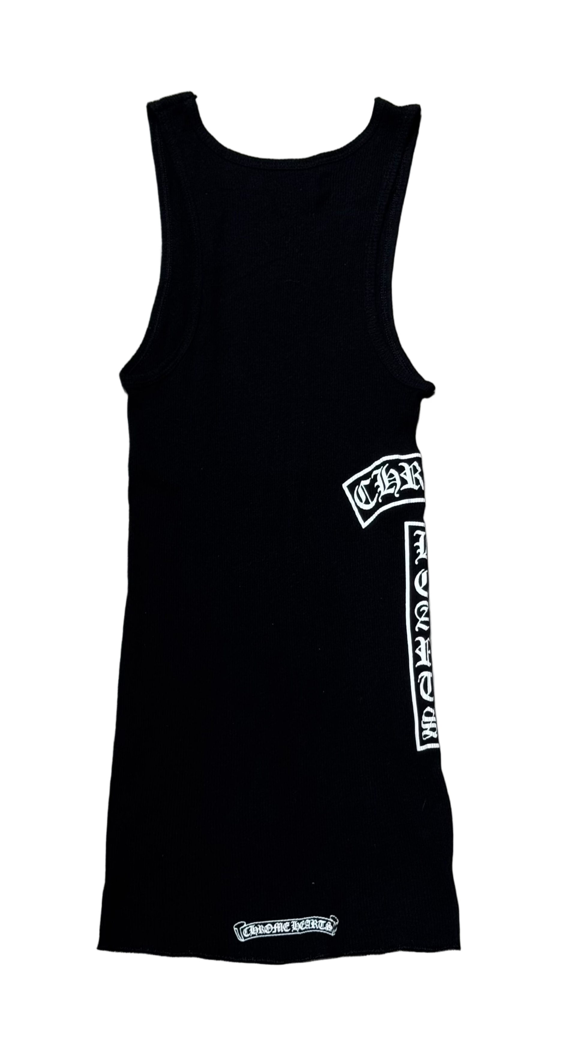 Rib Tank Top "Black"