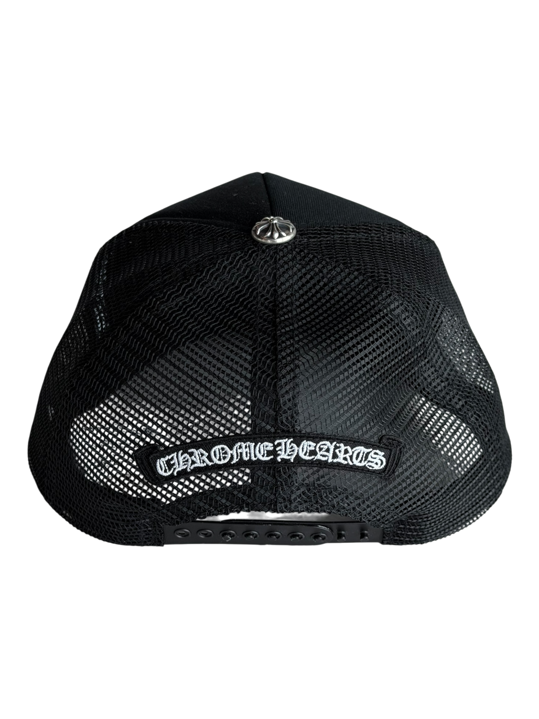 Triple Cross Cemetery Trucker Hat Black