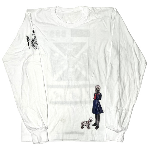 FOTI Skull Coordinates L/S T-Shirt White/Multi