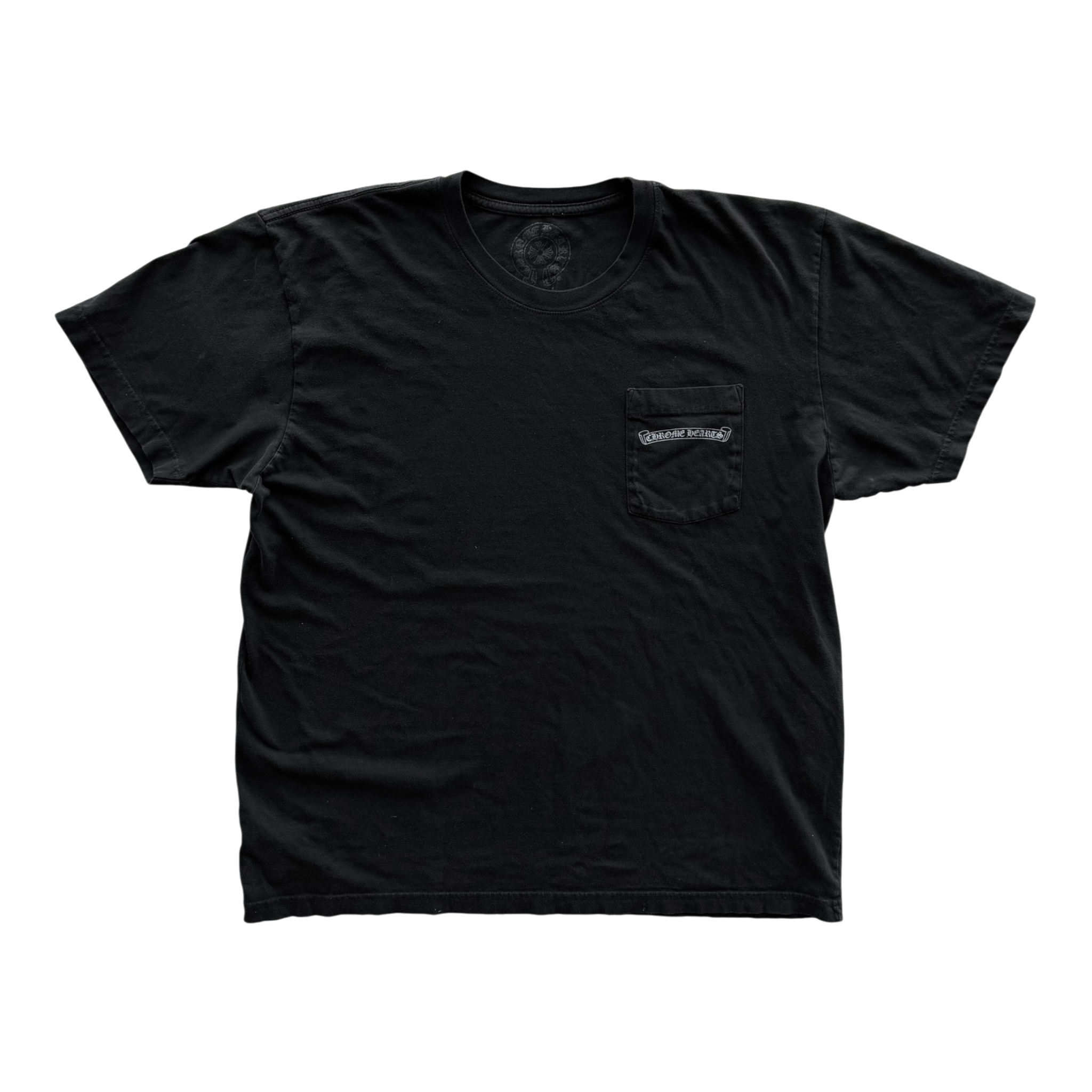 Shoulder Logo Tee Black