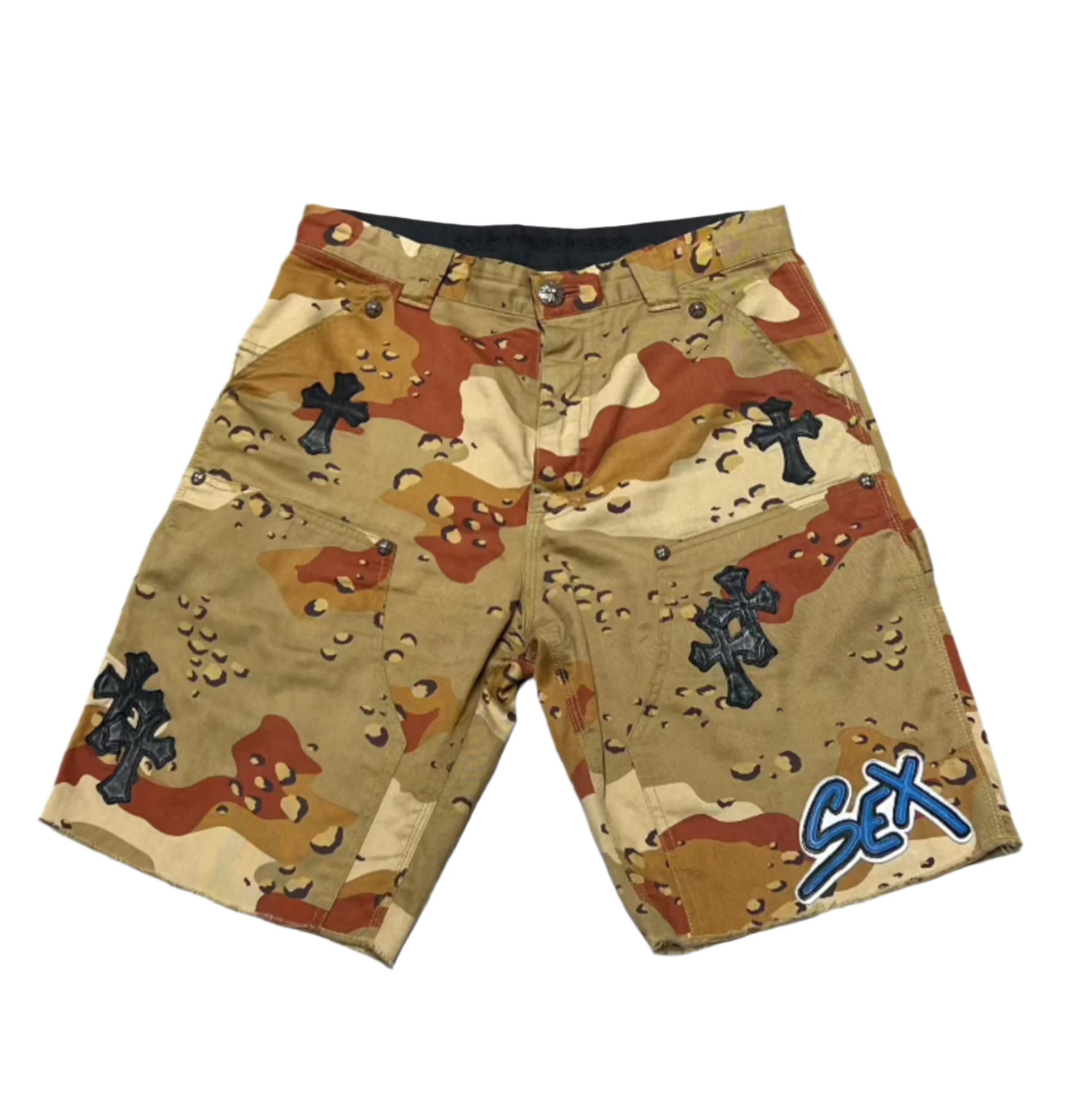 Chrome Hearts Matty Boy Sex Records Carpenter Shorts Desert Camo